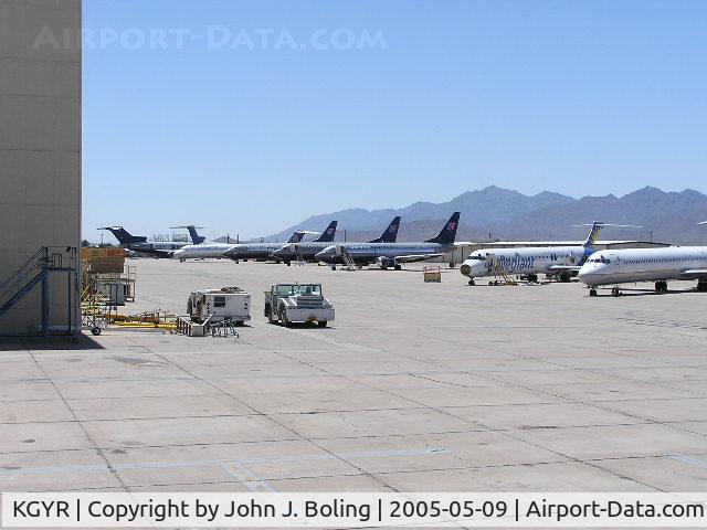 Phoenix Goodyear Airport (GYR) - Airliners returning to service from storage
