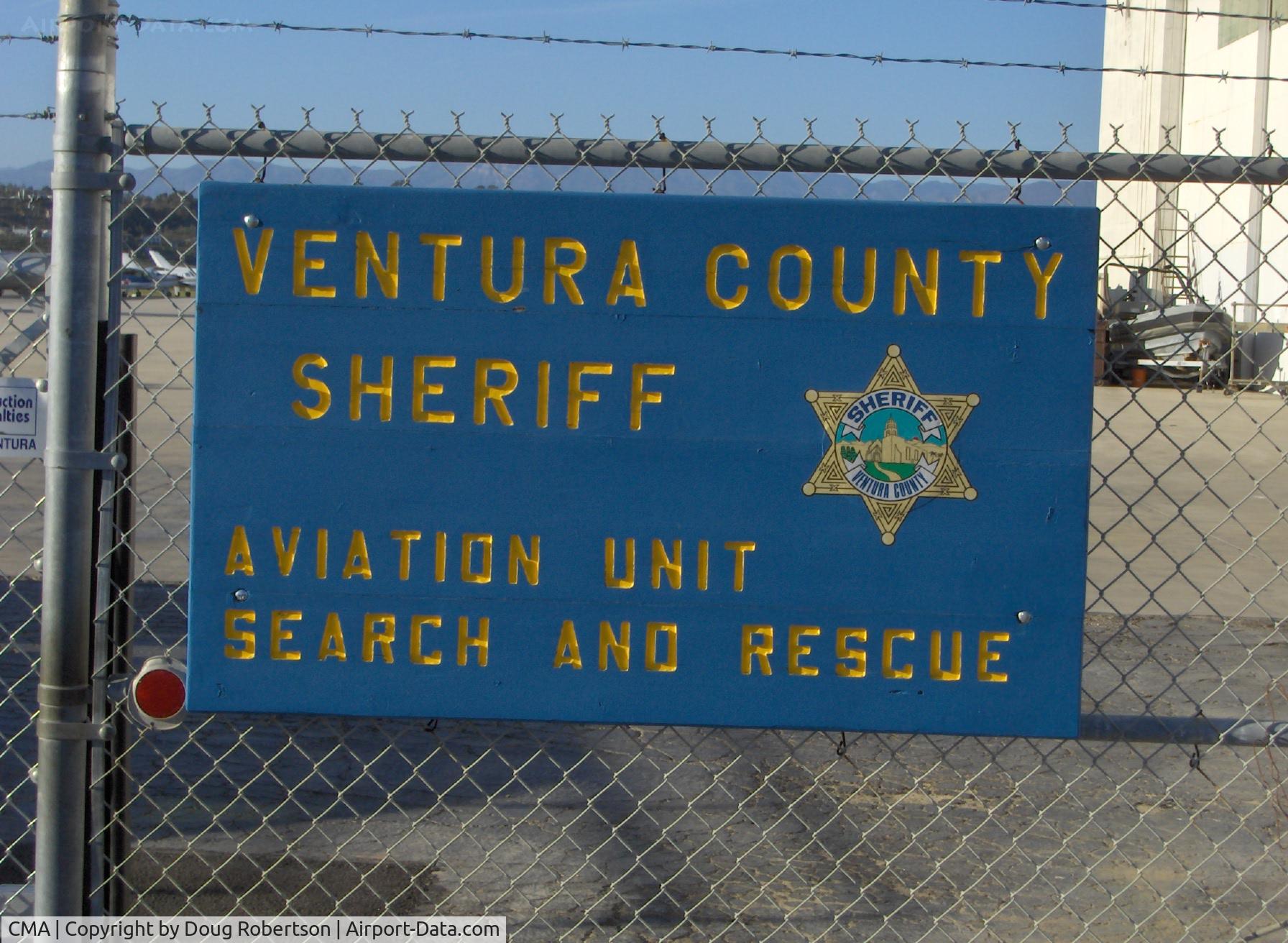 Camarillo Airport (CMA) - Ventura County Sheriff Aviation Unit, Search and Rescue
