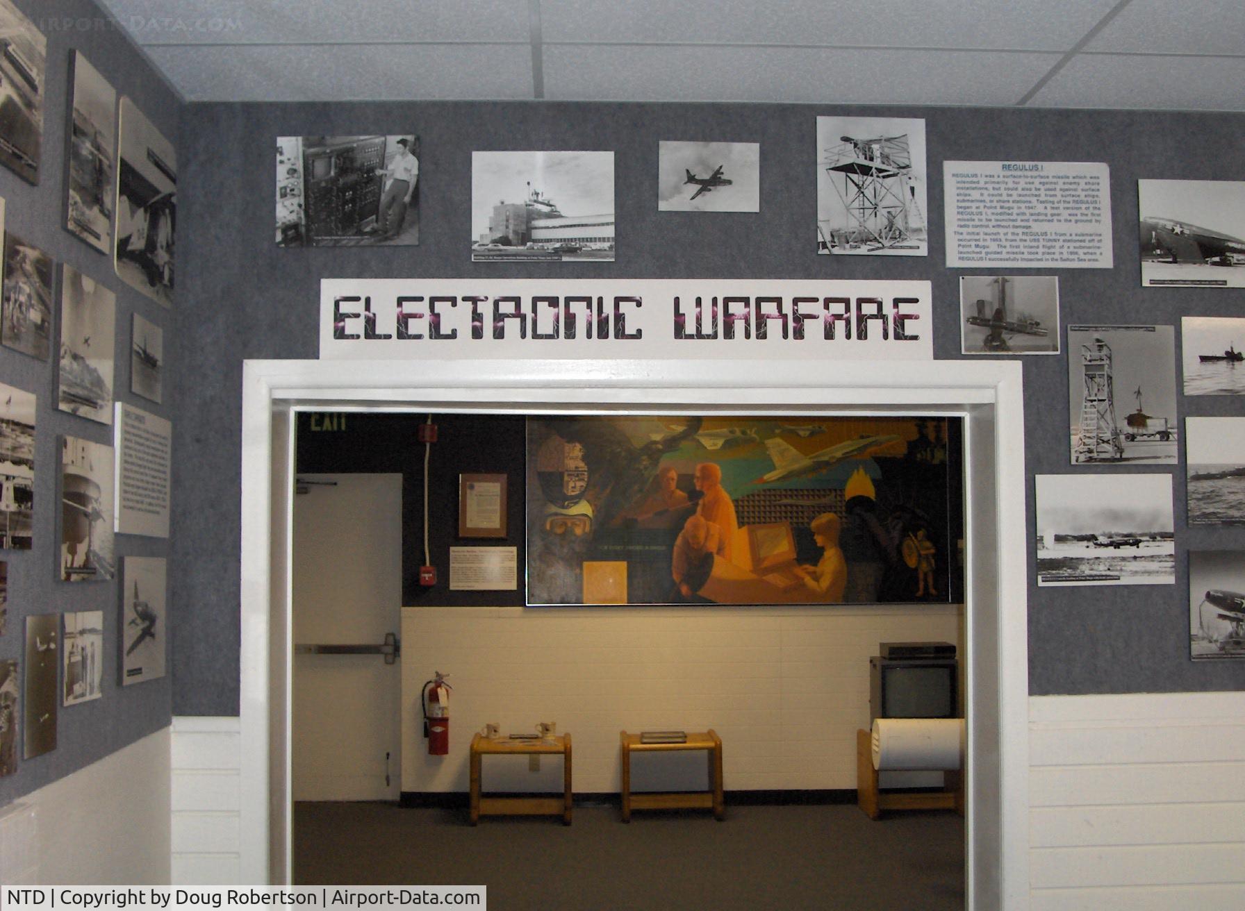 Point Mugu Nas (naval Base Ventura Co) Airport (NTD) - Electronic Warfare Room display entrance