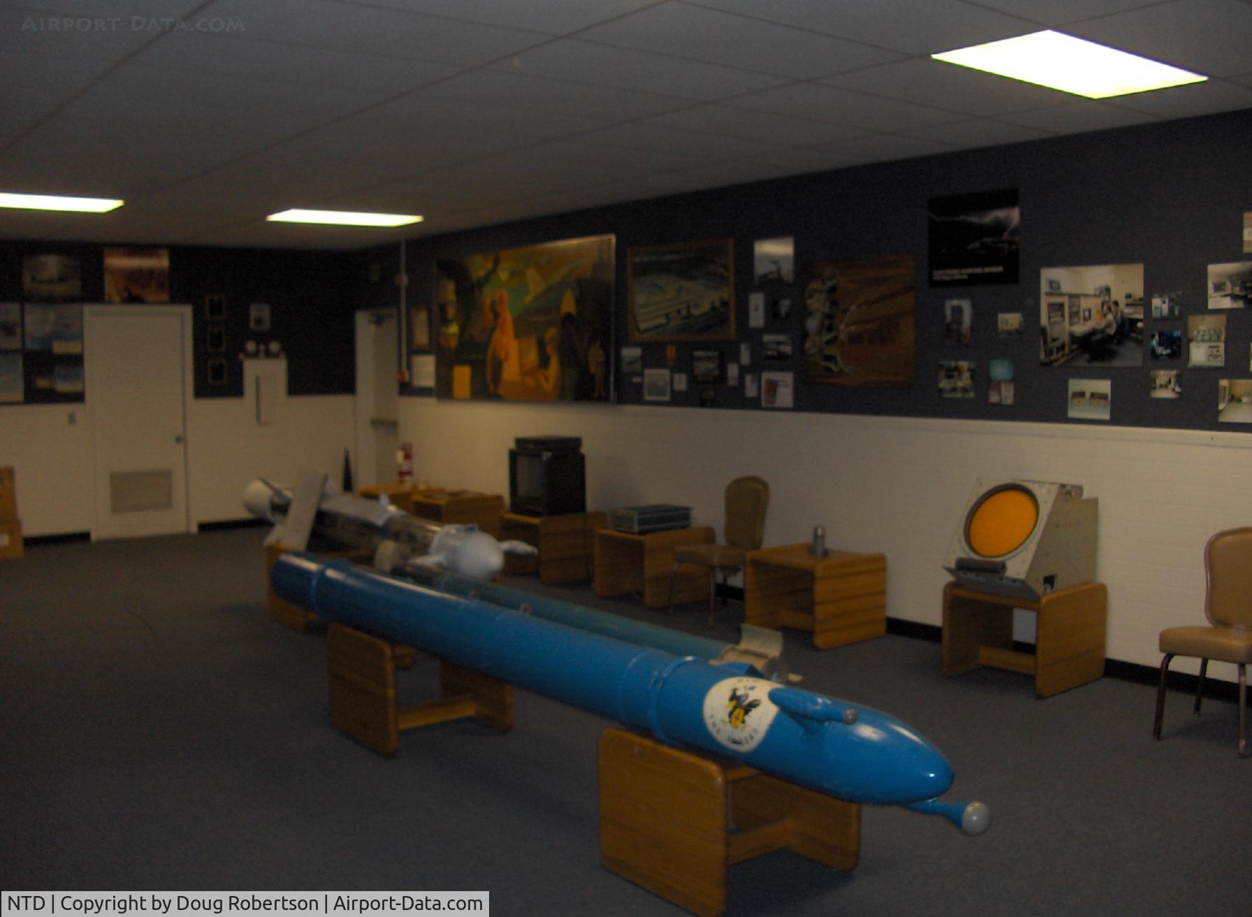 Point Mugu Nas (naval Base Ventura Co) Airport (NTD) - Electronic Warfare DLQ Electronic Counter-Measures Flight Pod developed mid '60s at Point Mugu. USN, USAF and USA use as well as UK, Canada and Australia.