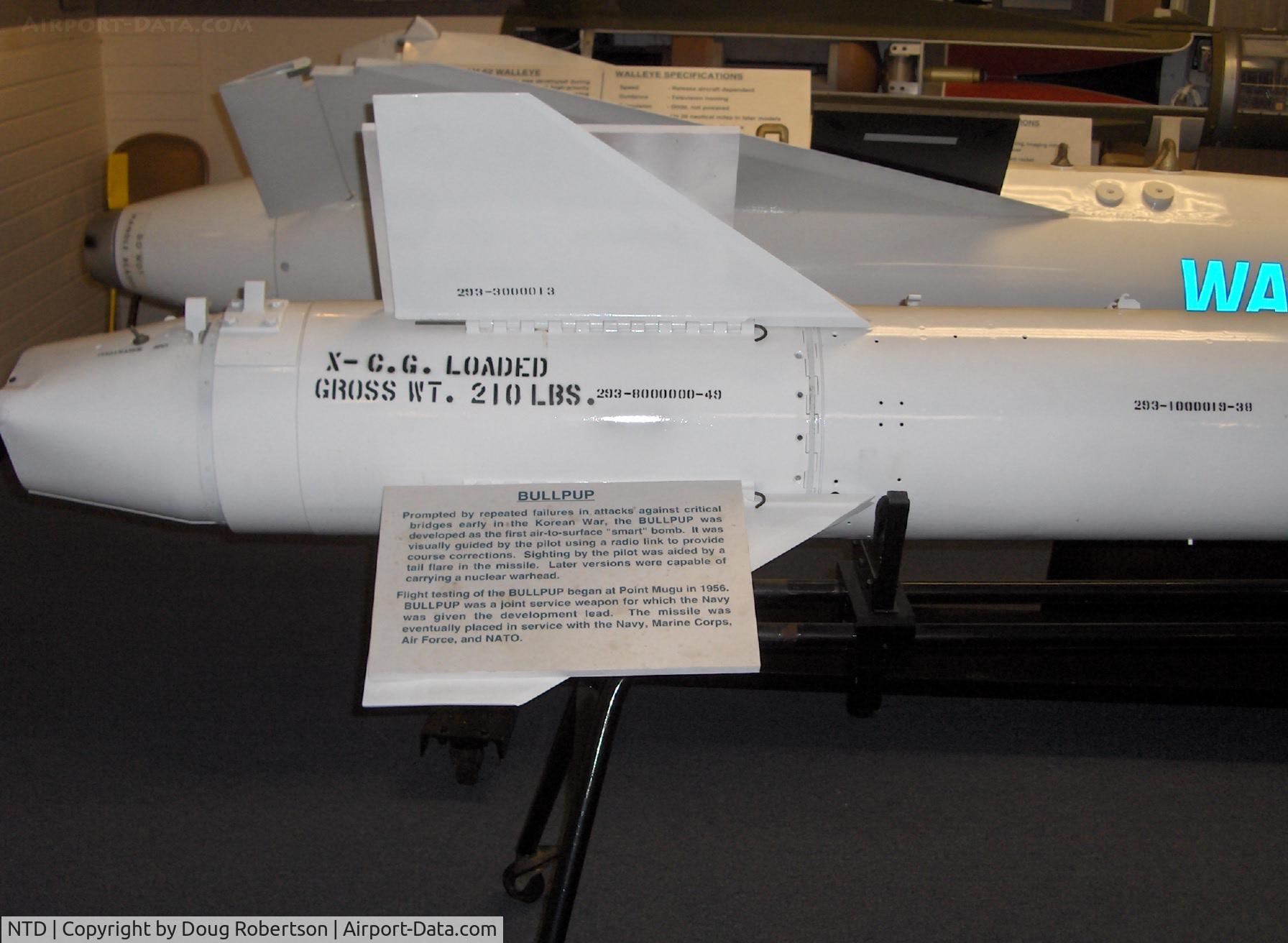 Point Mugu Nas (naval Base Ventura Co) Airport (NTD) - BULLPUP missile, First air to surface 'smart' bomb