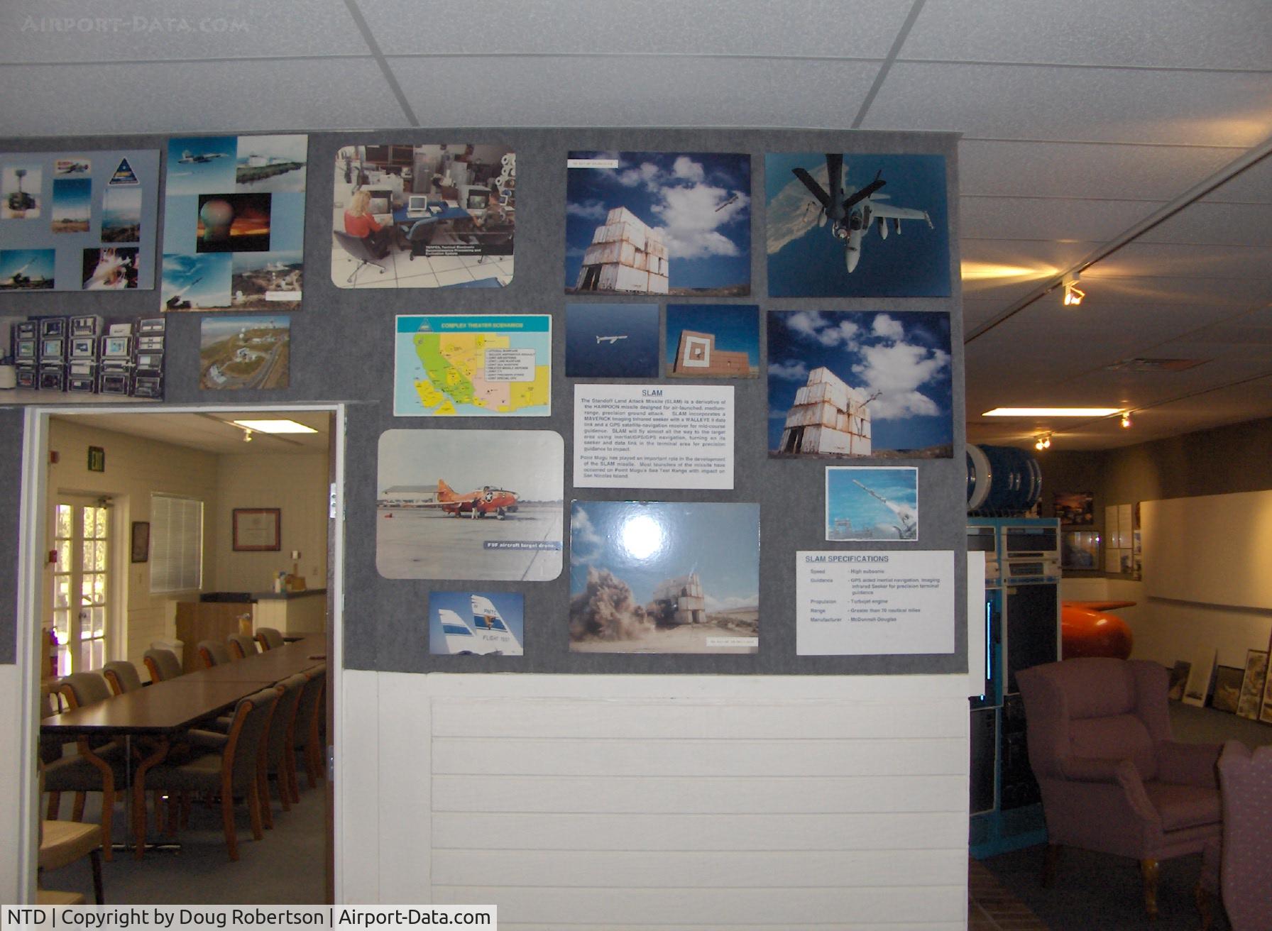 Point Mugu Nas (naval Base Ventura Co) Airport (NTD) - 1980's-1990's-SLAM Standoff Land Attack Missile, Long range version of HARPOON missile includes MAVERICK Imaging IR Seeker & WALLEYE data link with inertial/GPS/GPS navigation