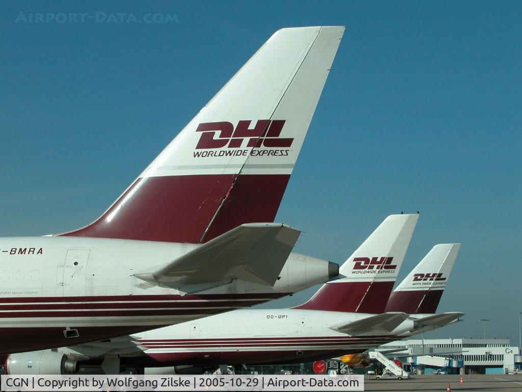 Cologne Bonn Airport, Cologne/Bonn Germany (CGN) - DHL tails