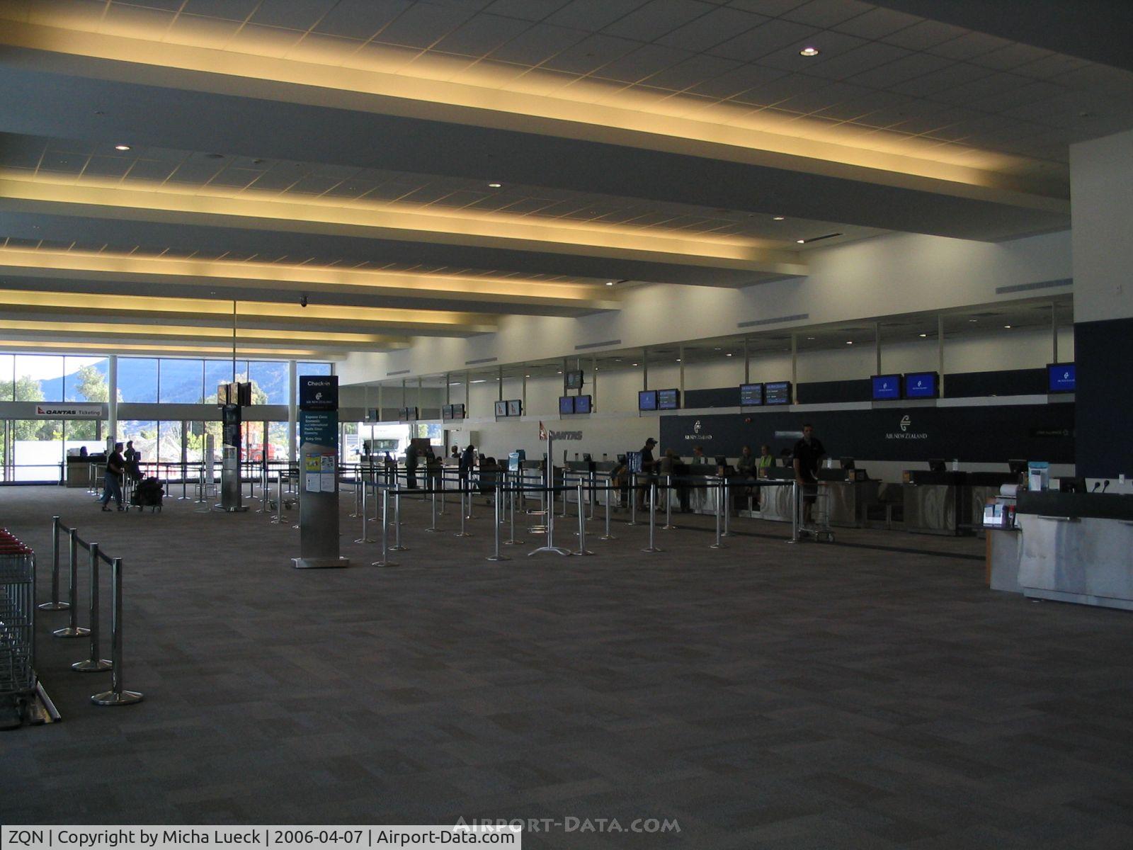 Queenstown Airport, Queenstown New Zealand (ZQN) - The brand new check-in area of Queenstown's Airport