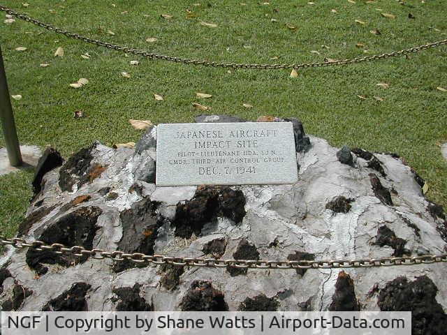 Kaneohe Bay Mcas (marion E. Carl Field) Airport (NGF) - Crash Site of Japanese Bomber, Pearl Harbor