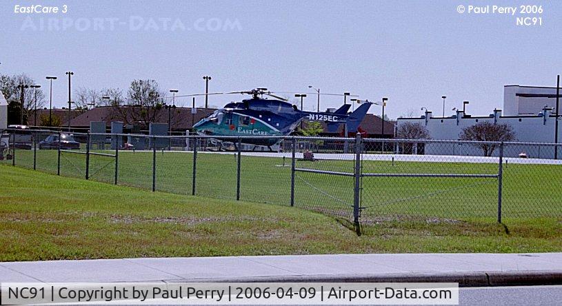 Pitt County Memorial Hospital Heliport (NC91) - Pitt County Memorial's newest helo, without her two sister ships