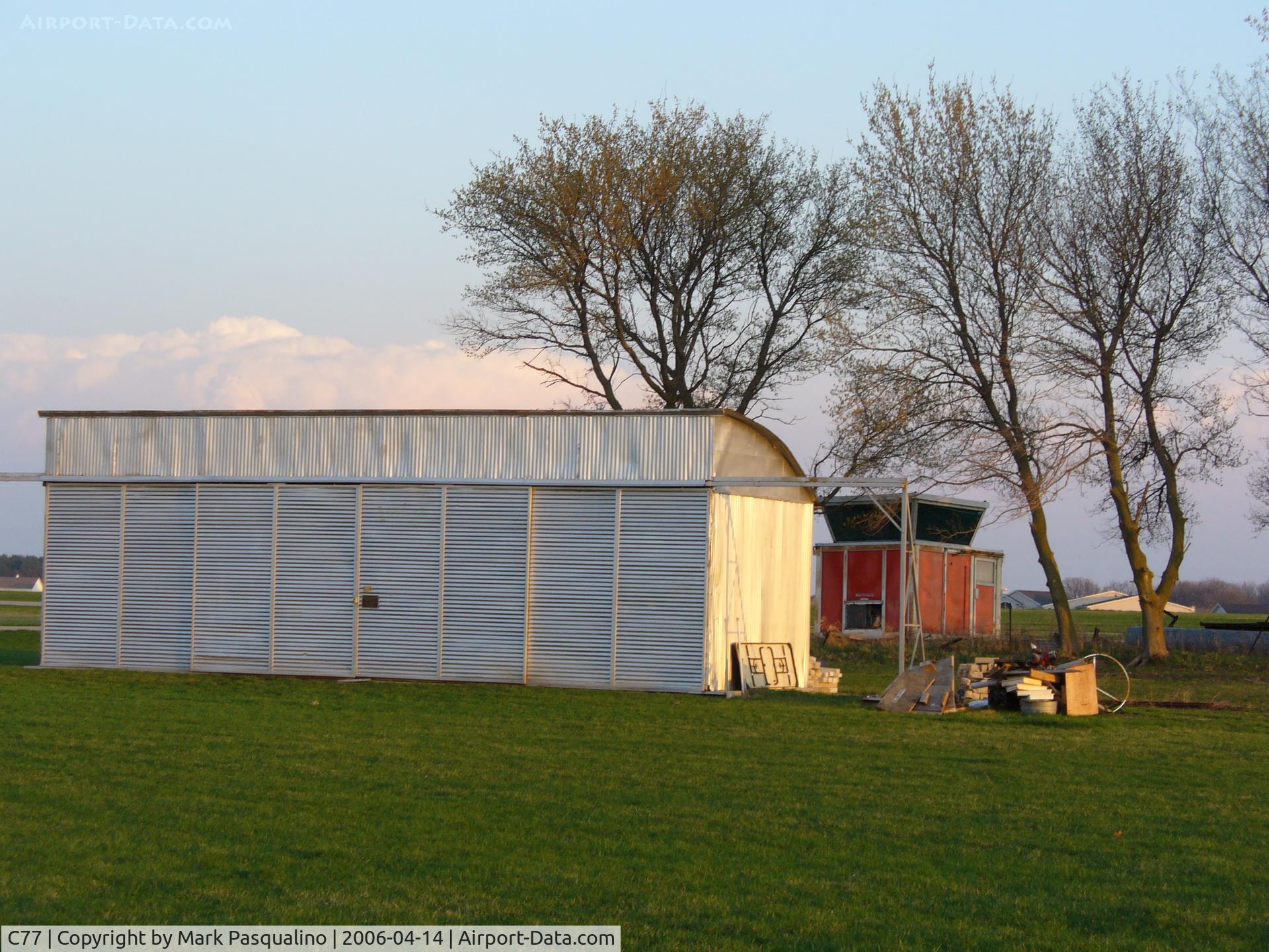 Poplar Grove Airport (C77) - Restored old hangar