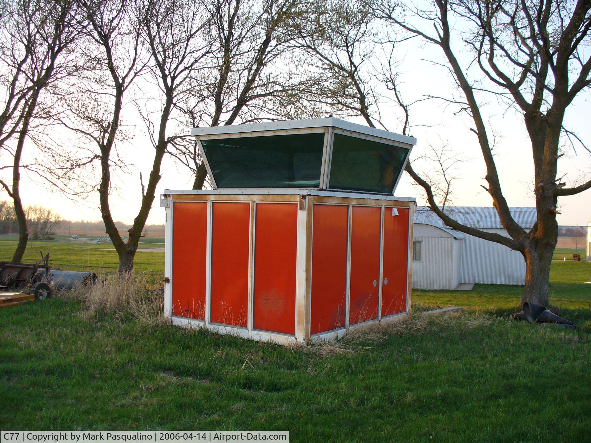Poplar Grove Airport (C77) - Control tower cab