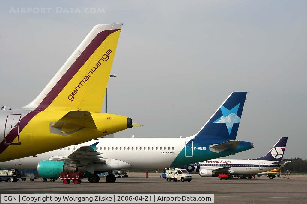 Cologne Bonn Airport, Cologne/Bonn Germany (CGN) - Tails