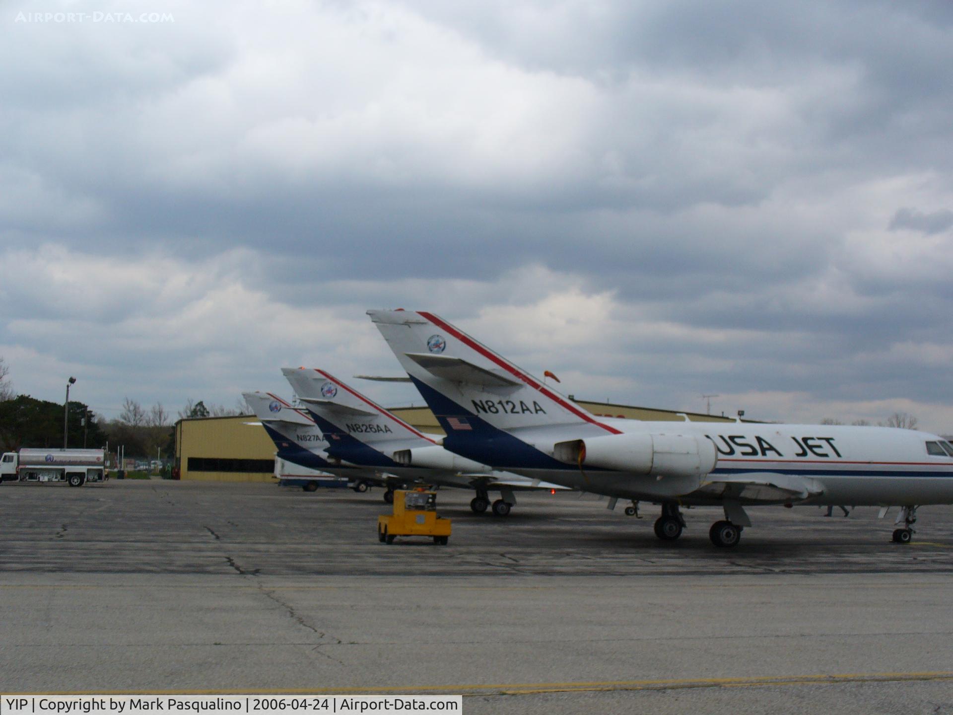 Willow Run Airport (YIP) - East Ramp