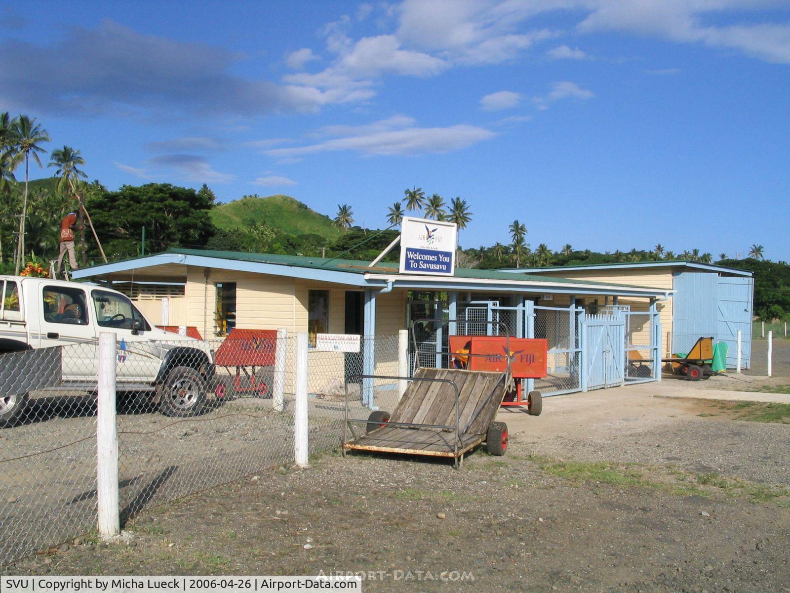 Savu Savu Airport, Savu Savu Fiji (SVU) - The 