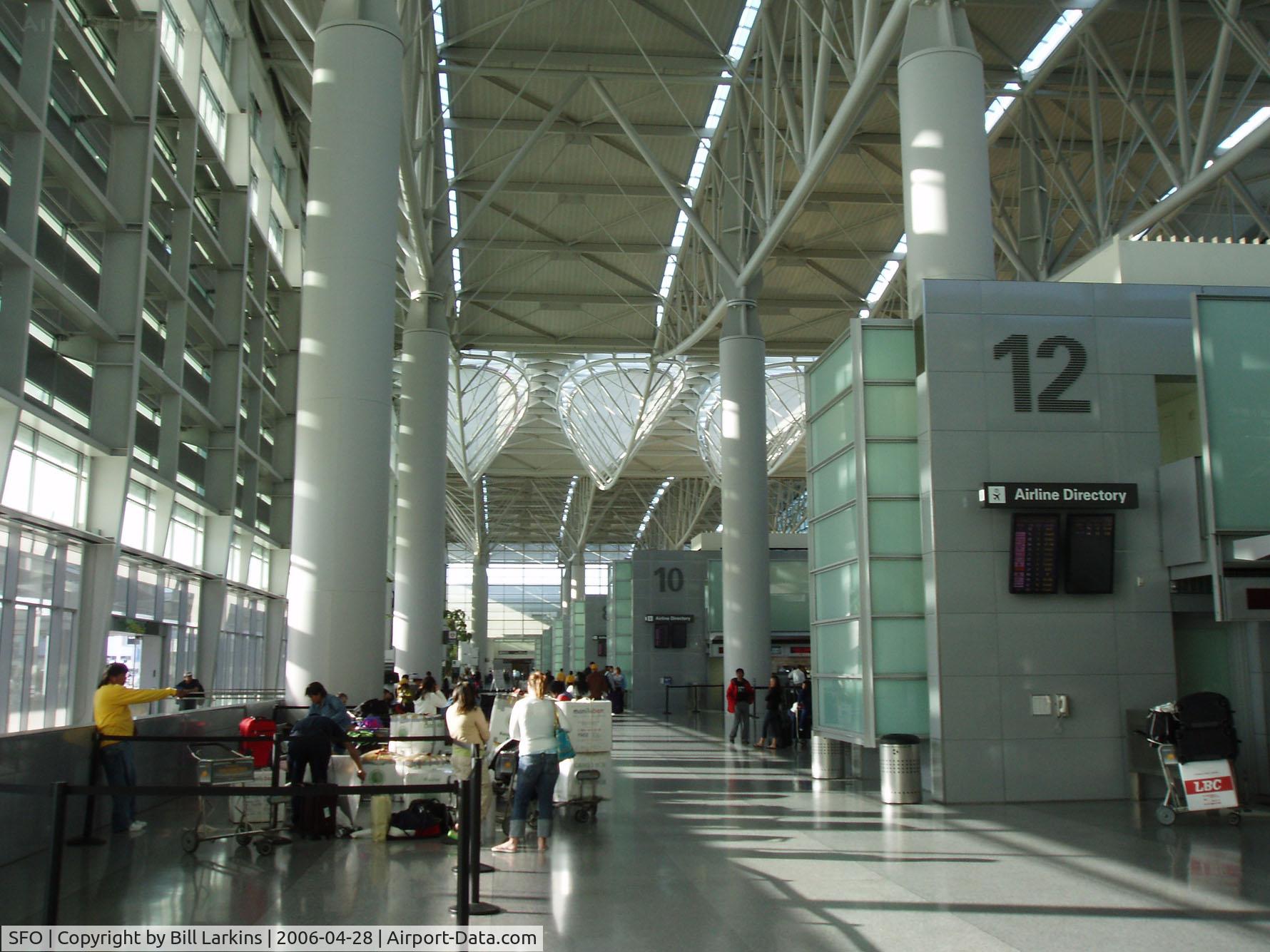 San Francisco International Airport (SFO) - International Terminal interior