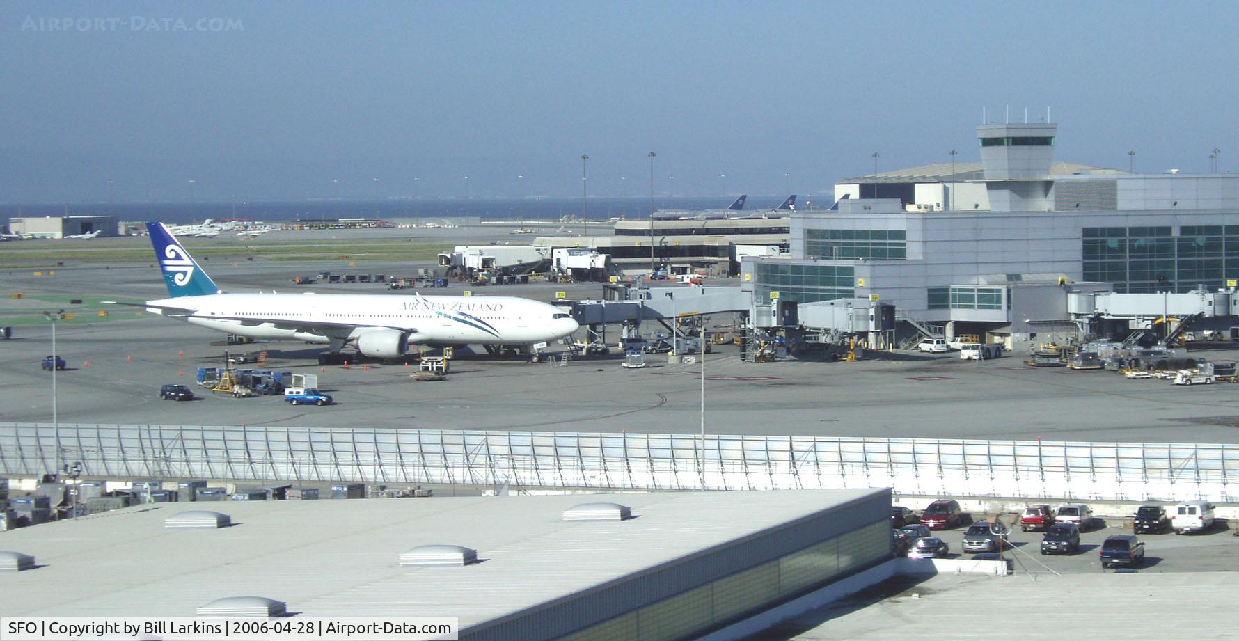 San Francisco International Airport (SFO) - North end of SFO from West