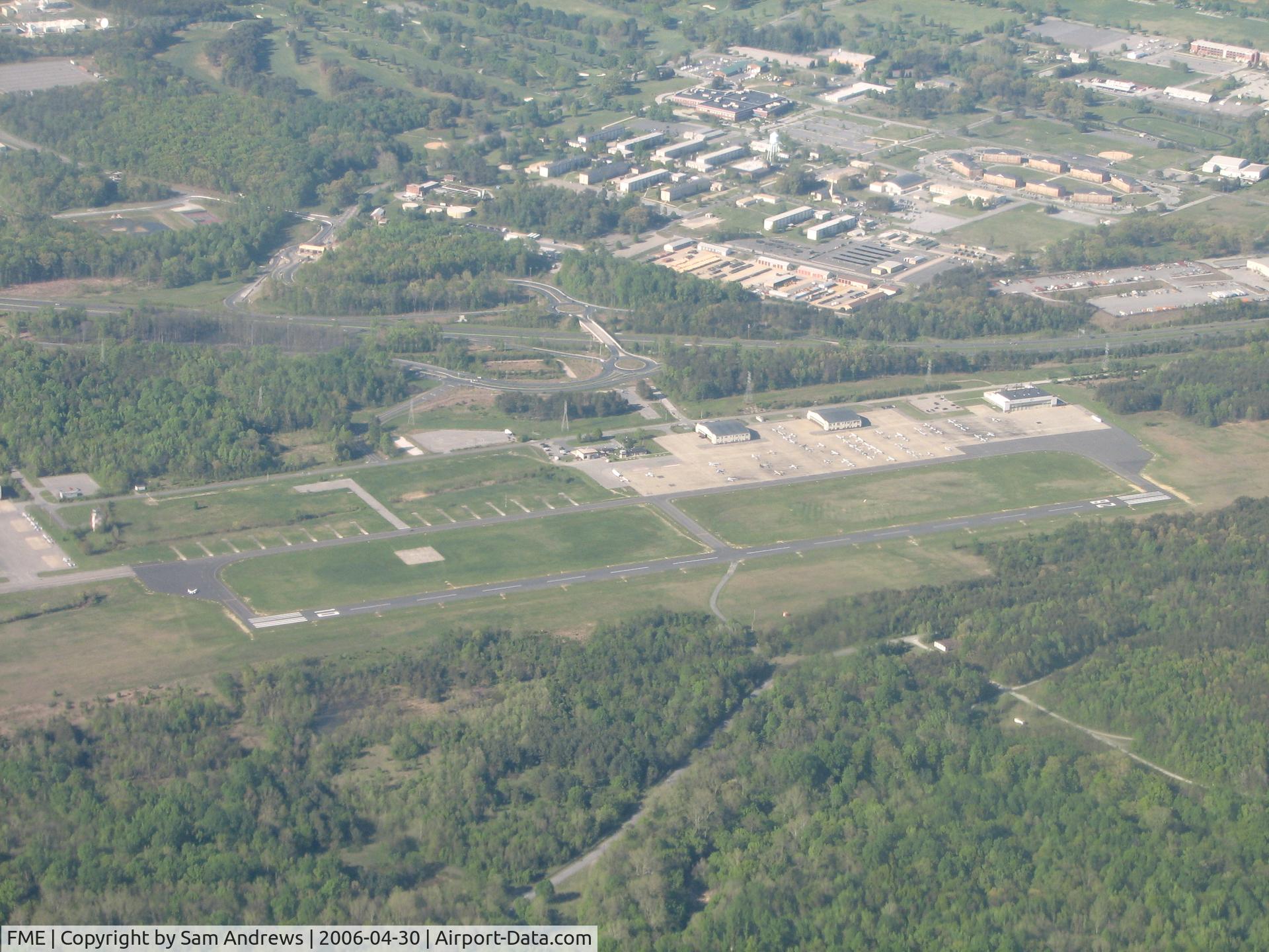 Tipton Airport (FME) - Taken on approach into BWI