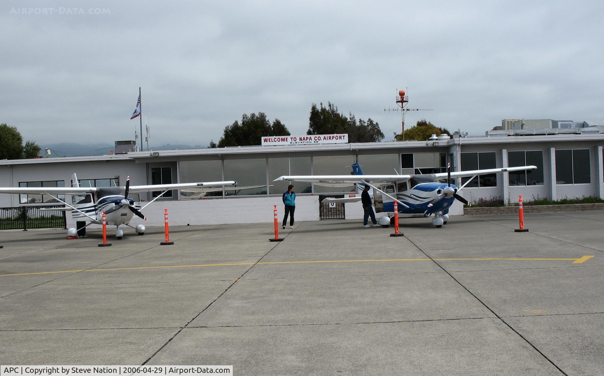 Napa County Airport (APC) - Exec Terminal @ Napa Valley Airport, CA (Elev 33 feet)