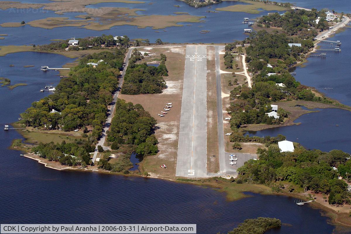 George T Lewis Airport (CDK) - Shot from N156DW at 1,000 Feet after departure.