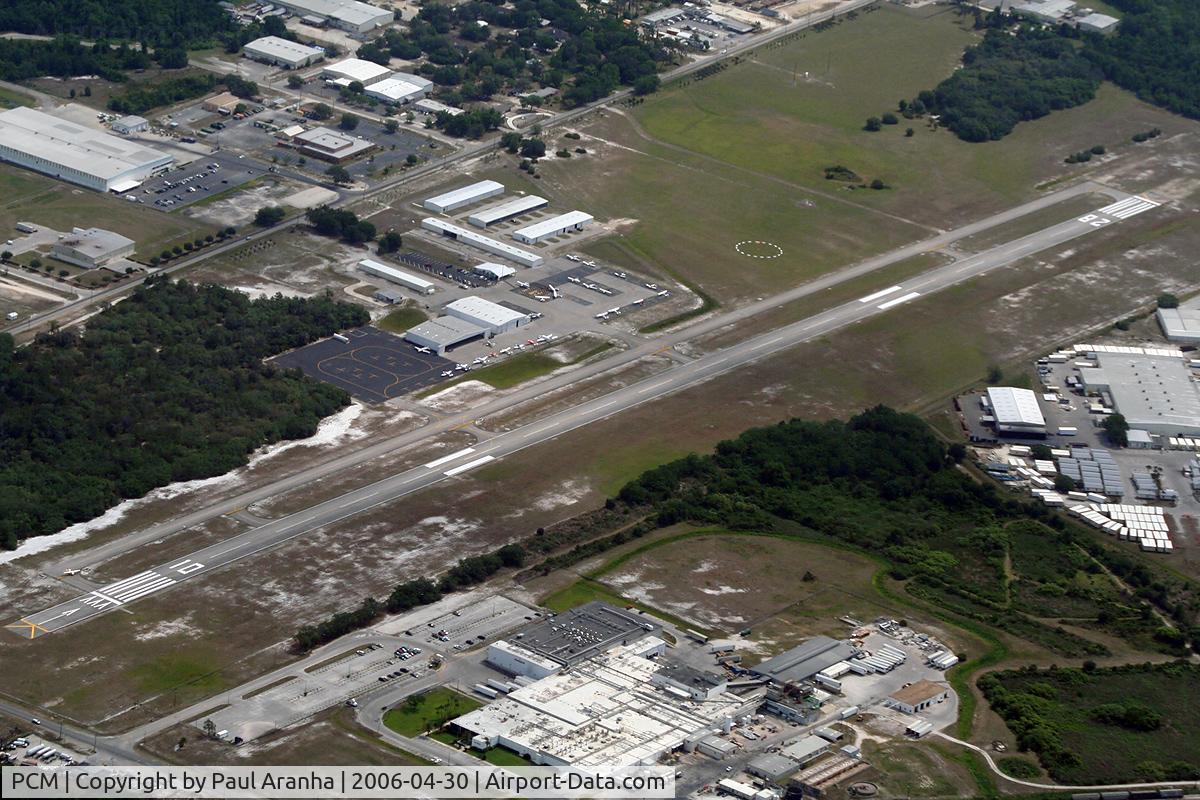 Plant City Airport (PCM) - Seen from 4,500 feet