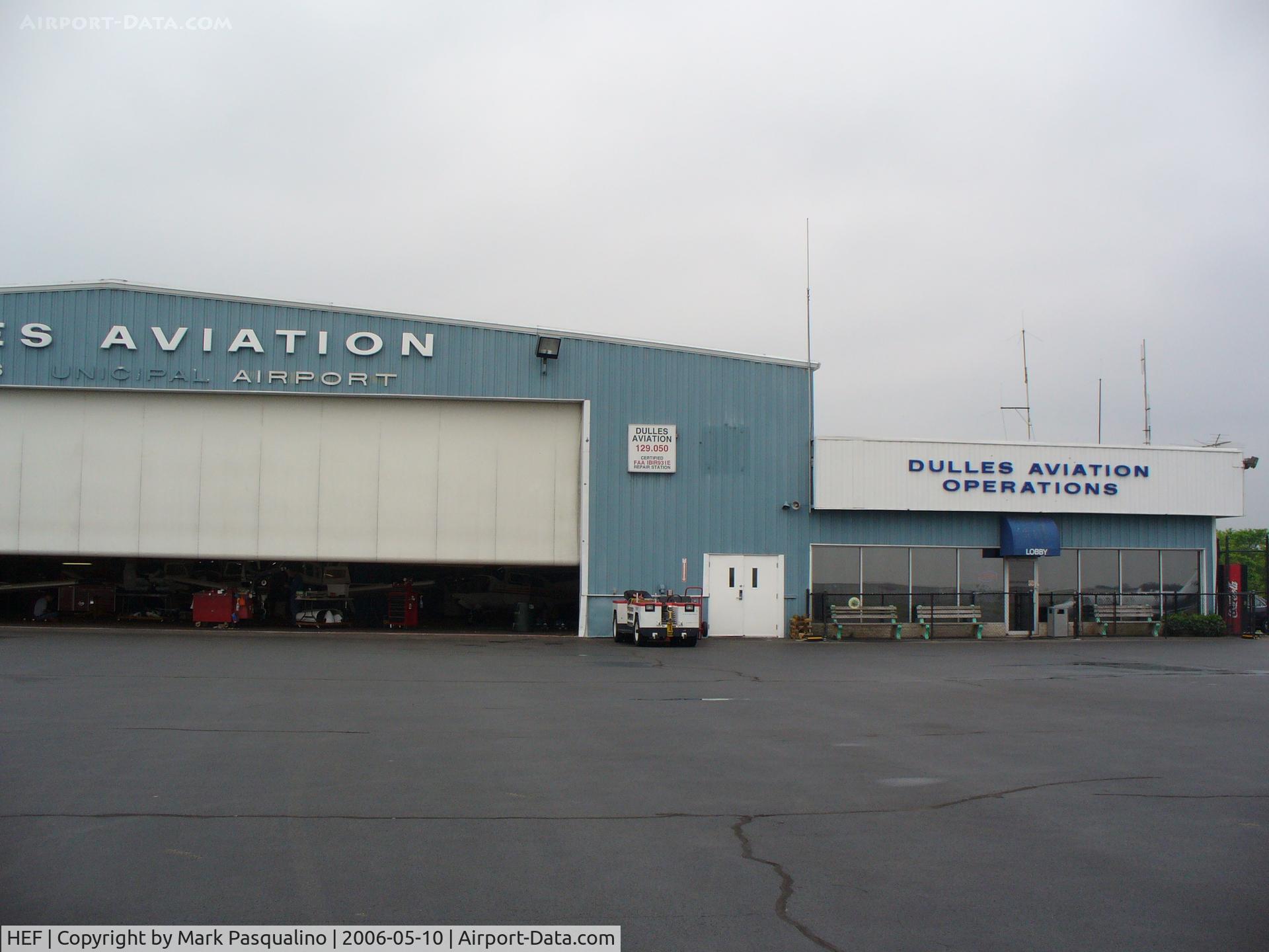 Manassas Rgnl/harry P. Davis Field Airport (HEF) - West Ramp