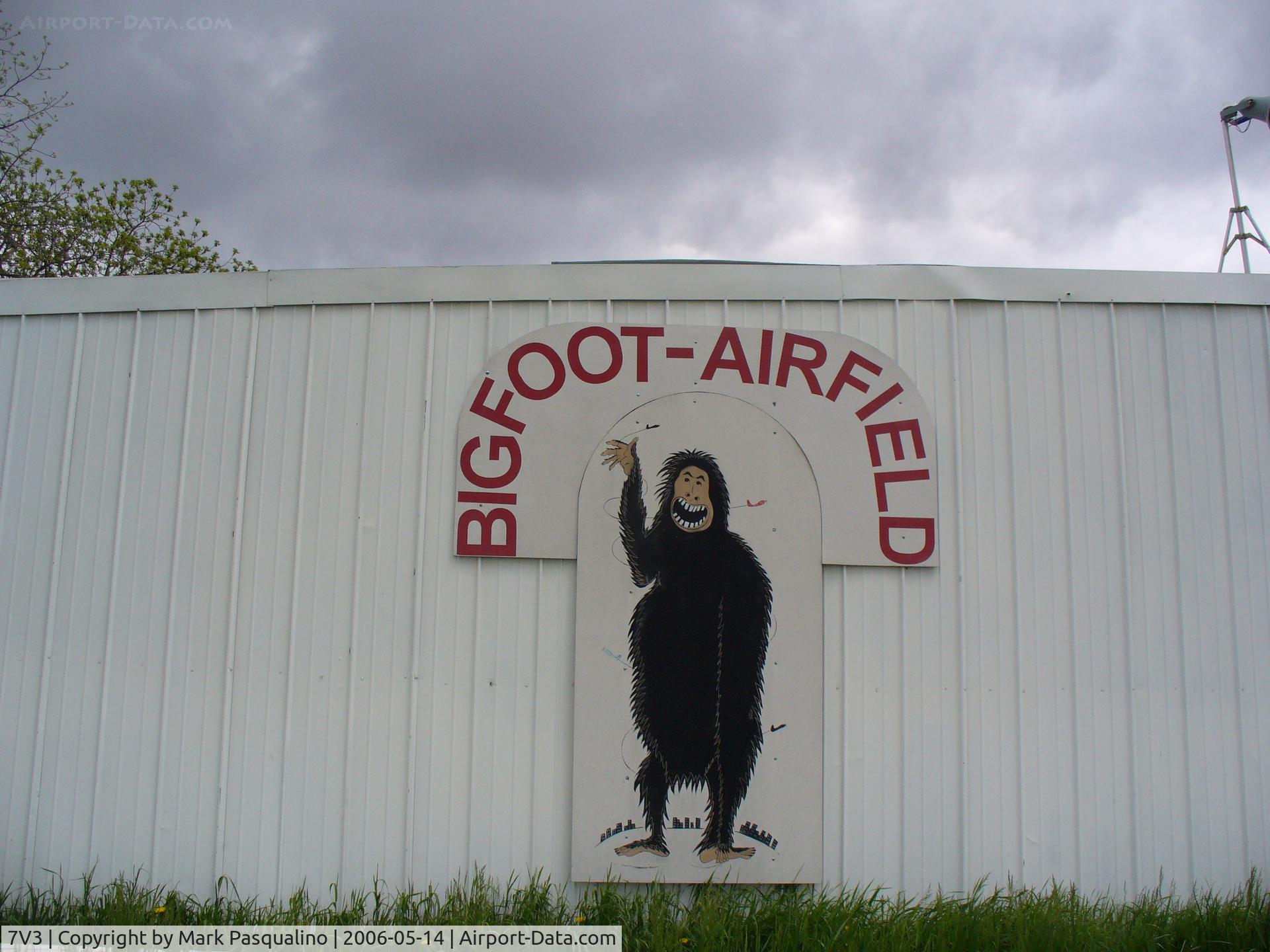 Big Foot Airfield Airport (7V3) - Greetings from Bigfoot