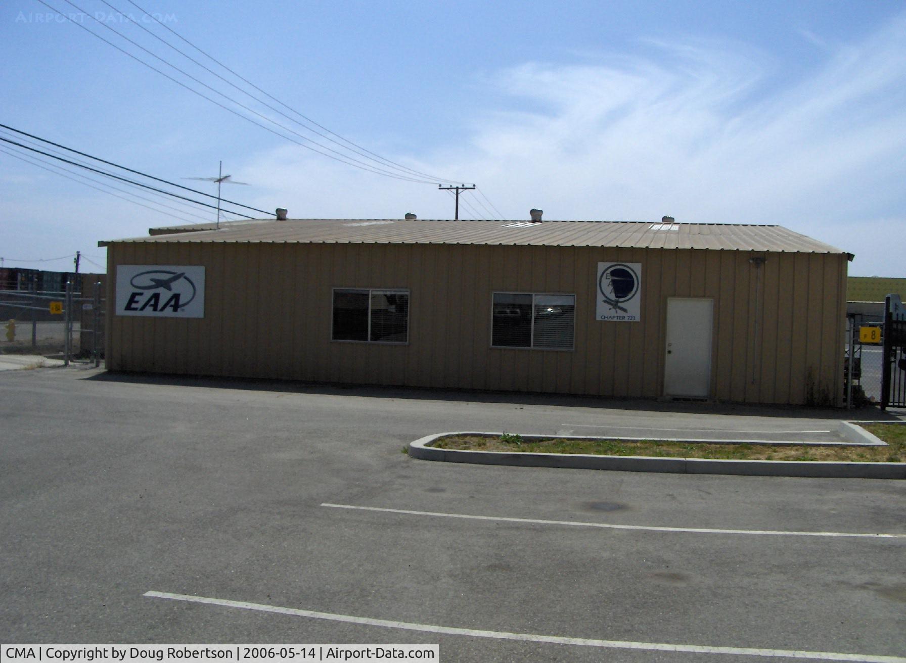 Camarillo Airport (CMA) - Experimental Aircraft Association, Camarillo Chapter 723 Hangar Office