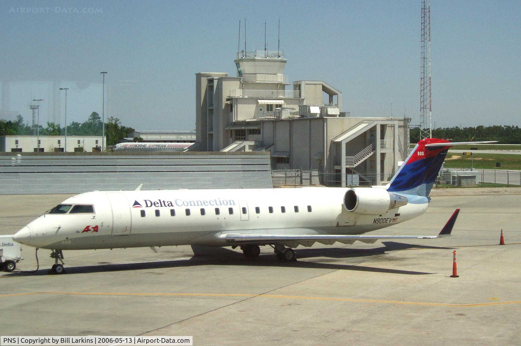 Pensacola Gulf Coast Regional Airport (PNS) - Tower and part of field taken from the Terminal