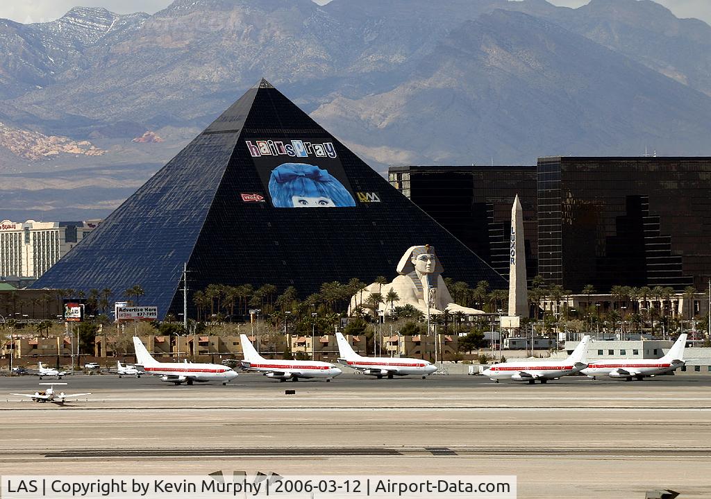 Harry Reid International Airport (LAS) - The 'Janet' ramp at Las Vegas.