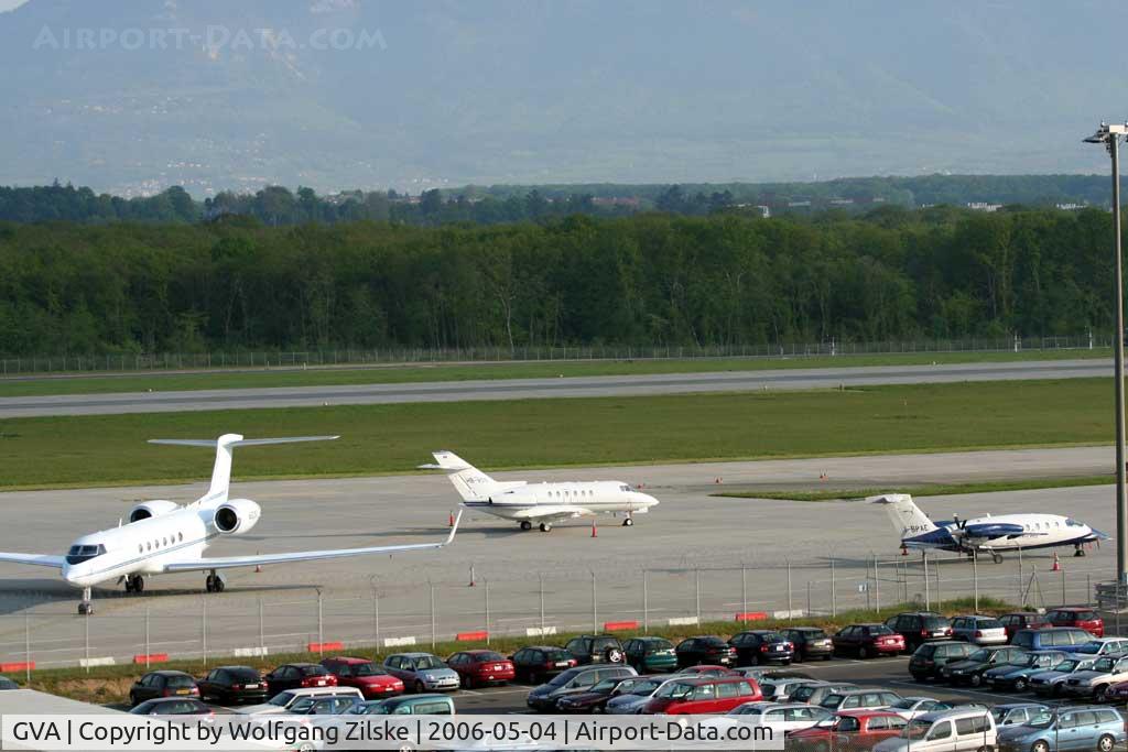 Geneva Cointrin International Airport, Geneva Switzerland (GVA) - Parked