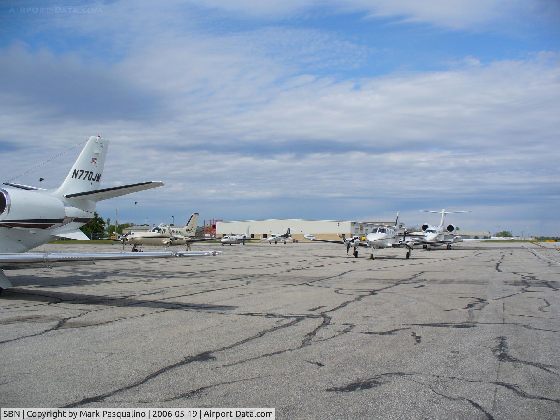 South Bend Airport (SBN) - General Aviation Ramp