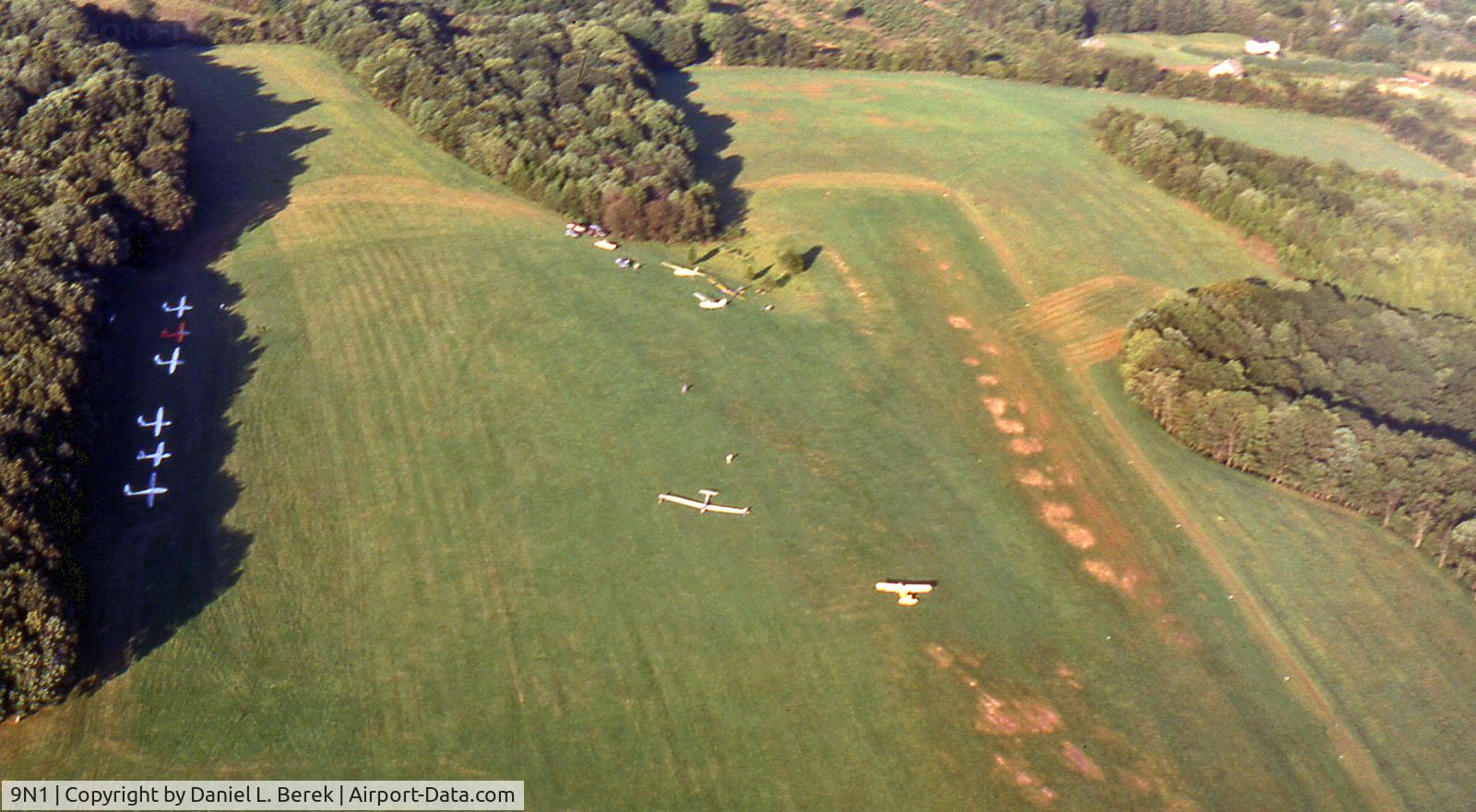 Vansant Airport (9N1) - This beautiful airport is host to all sorts of gliders and classic aircraft.