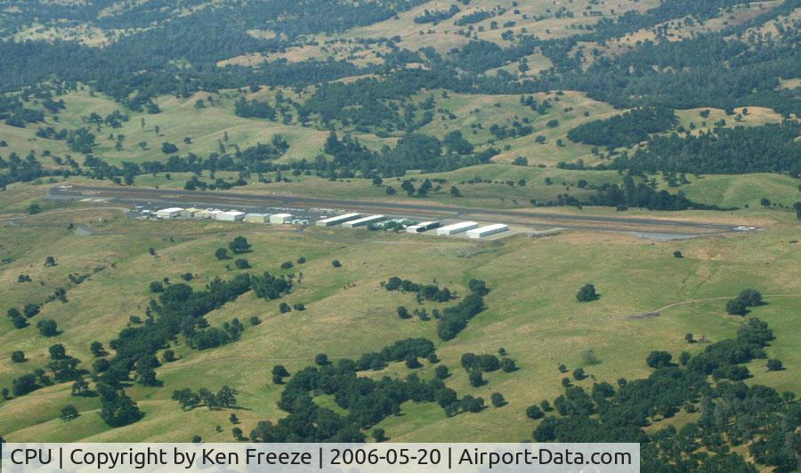 Calaveras Co-maury Rasmussen Field Airport (CPU) - Calaveras from the NE