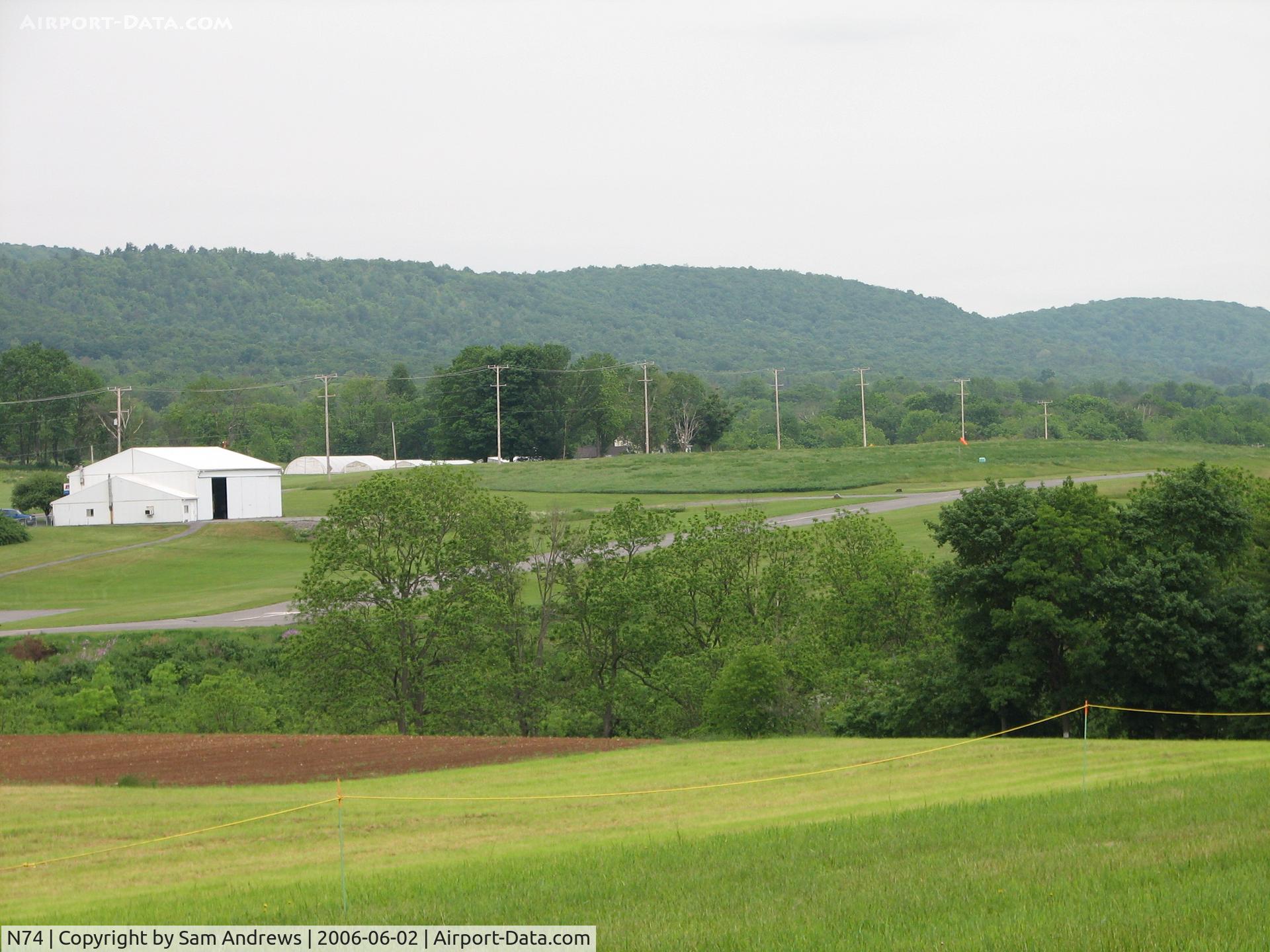 Penns Cave Airport (N74) - from a bit higher elevation