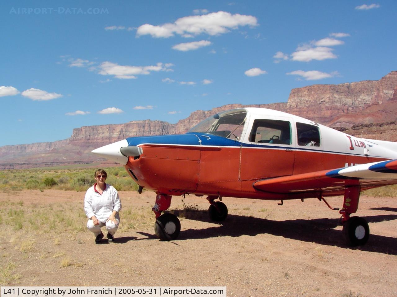 Marble Canyon Airport (L41) - N5105R In the Grand Canyon at Marble Canyon