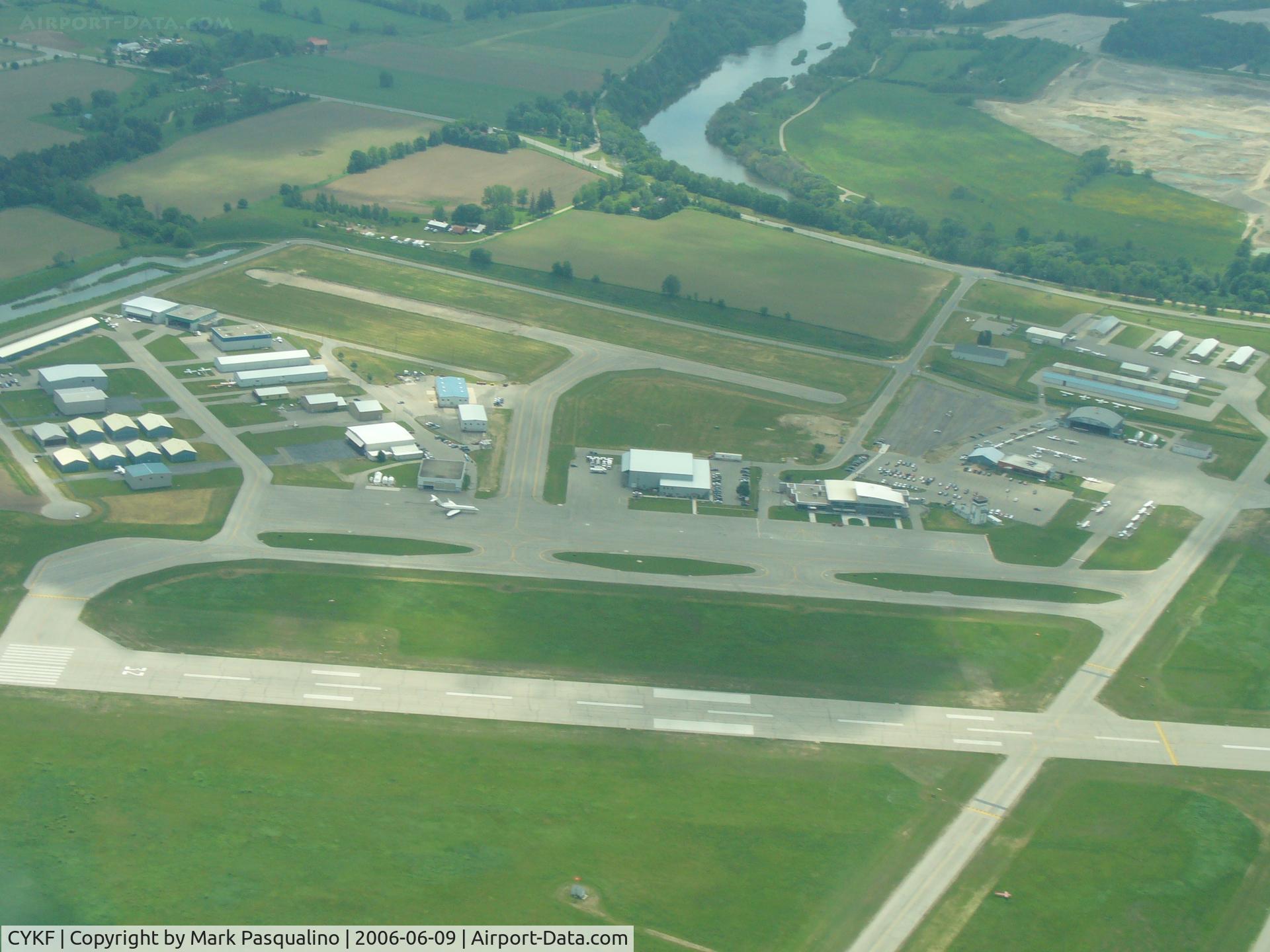 Region of Waterloo International Airport (Kitchener/Waterloo Regional Airport), Regional Municipality of Waterloo, Ontario Canada (CYKF) - Main ramp
