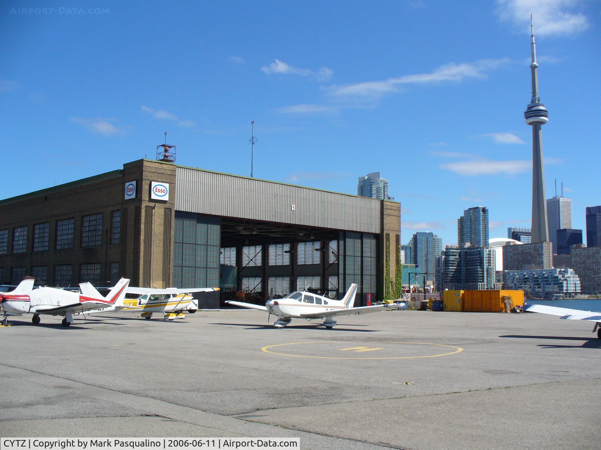 Toronto City Centre Airport, Toronto, Ontario Canada (CYTZ) - Old Hangar at Toronto City Centre Airport