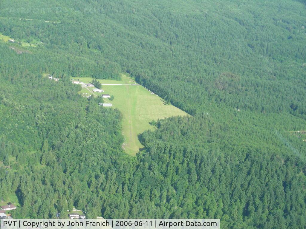 PVT Airport - Cascade Foot Hills East of Tacoma called Bergseth