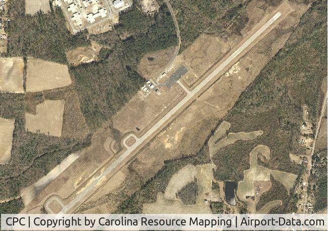 Columbus County Municipal Airport (CPC) - 2004 Aerial Photo of Columbus County Municipal Airport