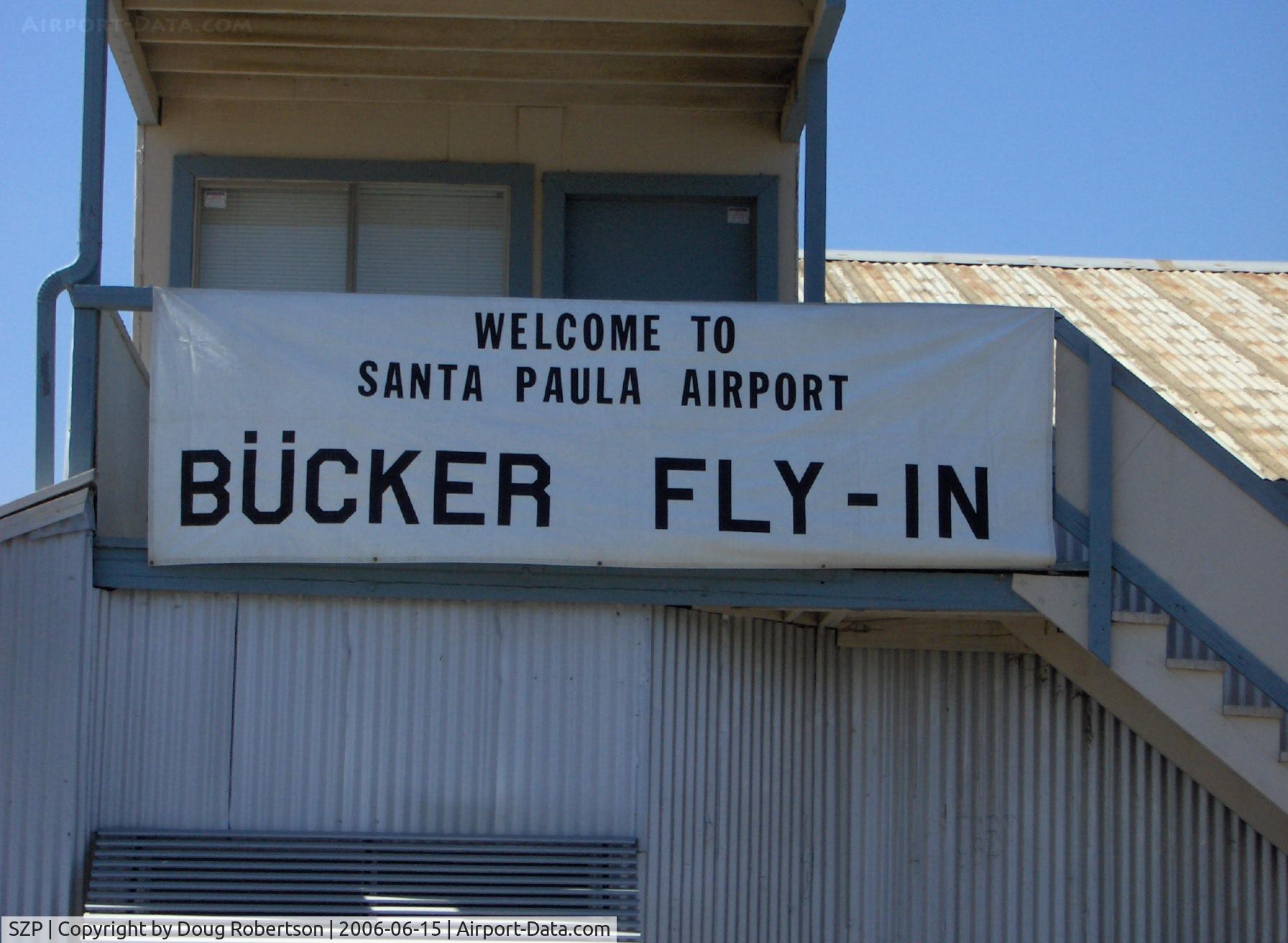 Santa Paula Airport (SZP) - 2006 National Bucker Annual Fly-In, Joe Krybos' Welcome
