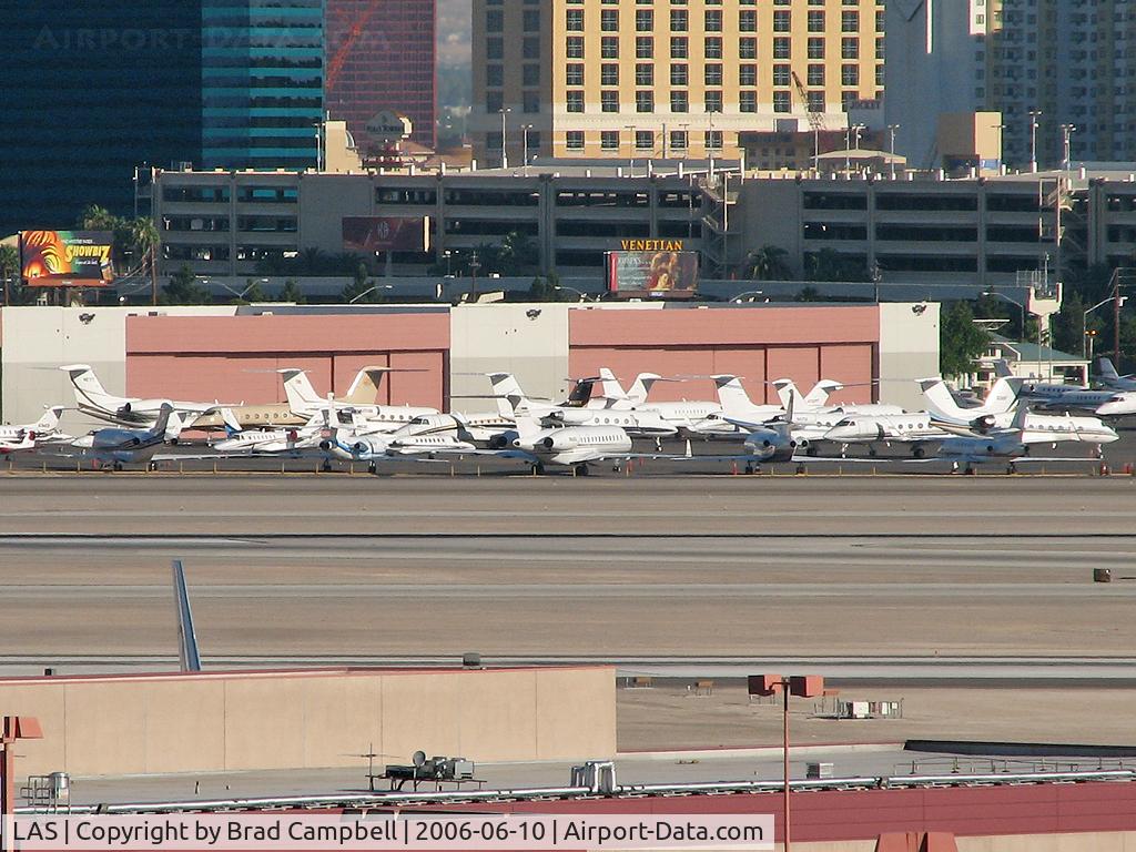 Harry Reid International Airport (LAS) - Where did I park my BizJet? Park of the Executive Terminal on the Northwest corner of McCarran.