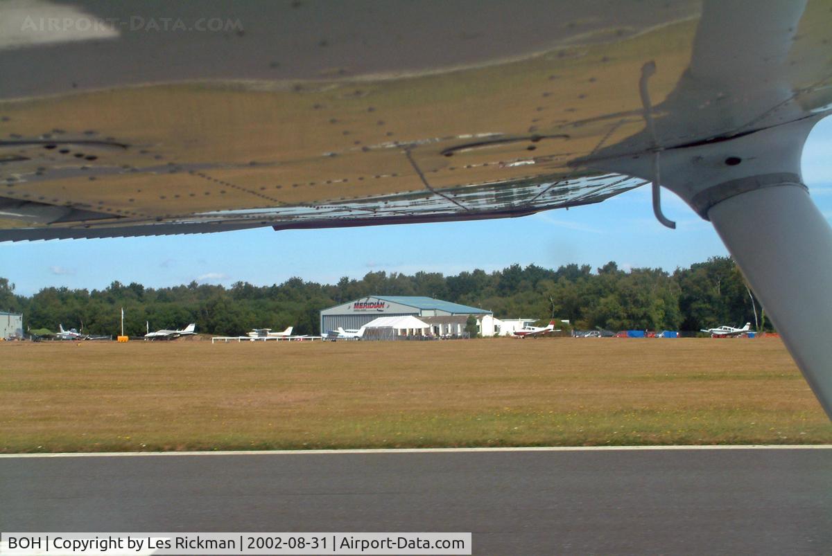 Bournemouth Airport, Bournemouth, England United Kingdom (BOH) - Meridian from the runway (now gone).