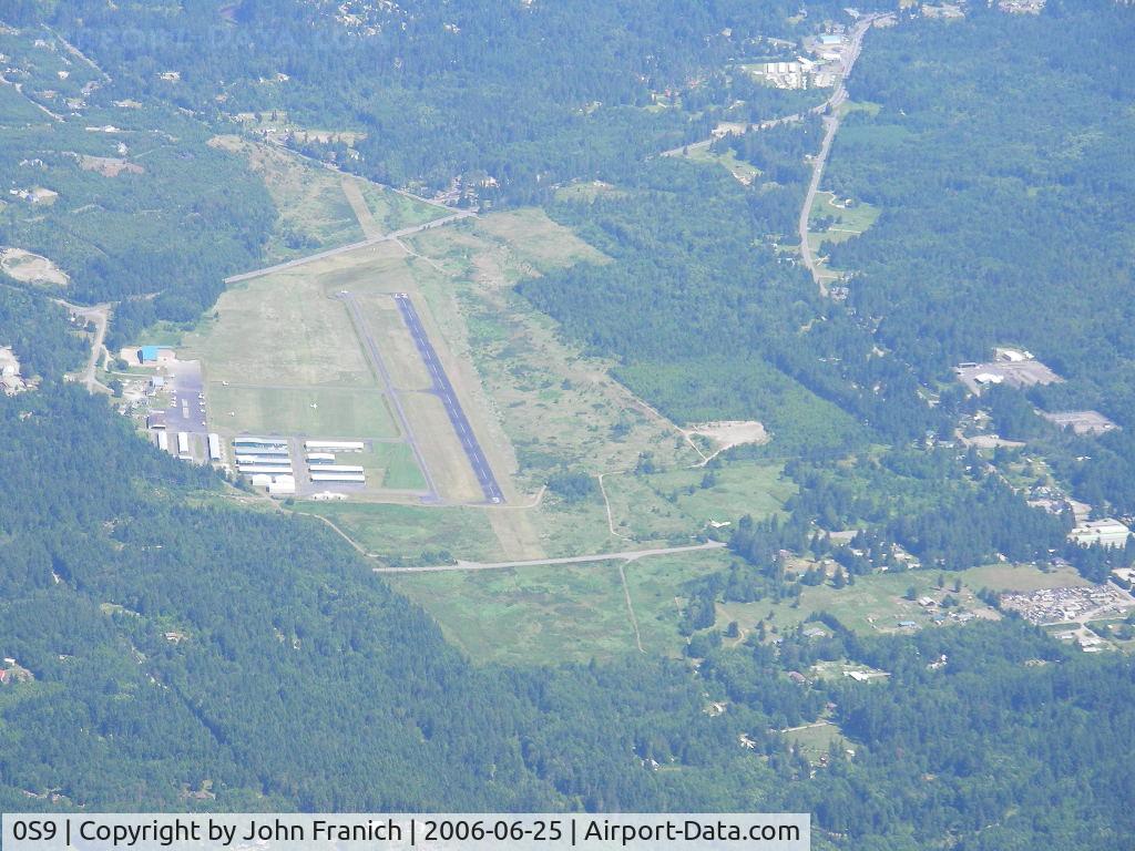 Jefferson County International Airport (0S9) - From R2