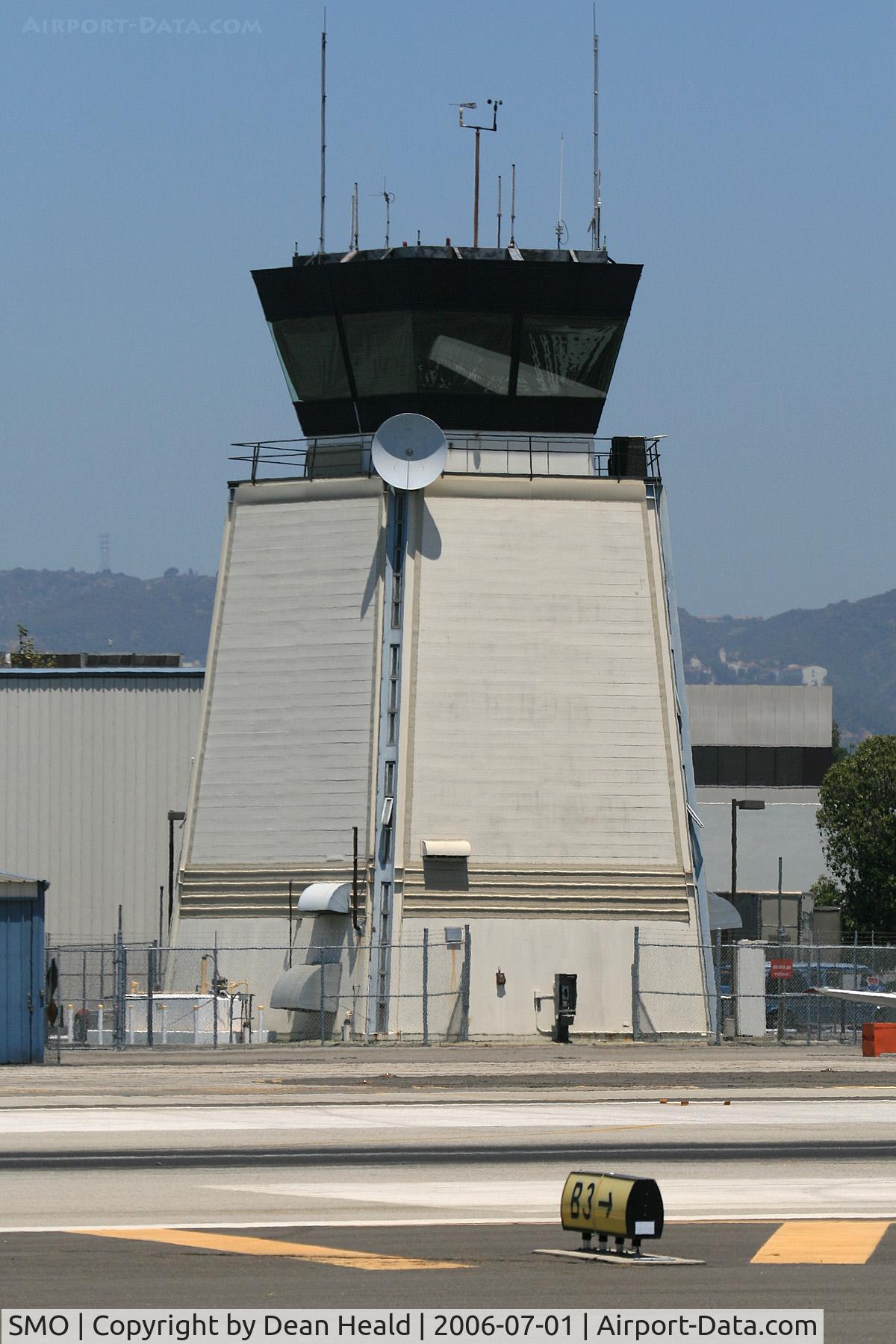 Santa Monica Municipal Airport (SMO) - Control Tower at Santa Monica Municipal Airport (KSMO) - Santa Monica, California.