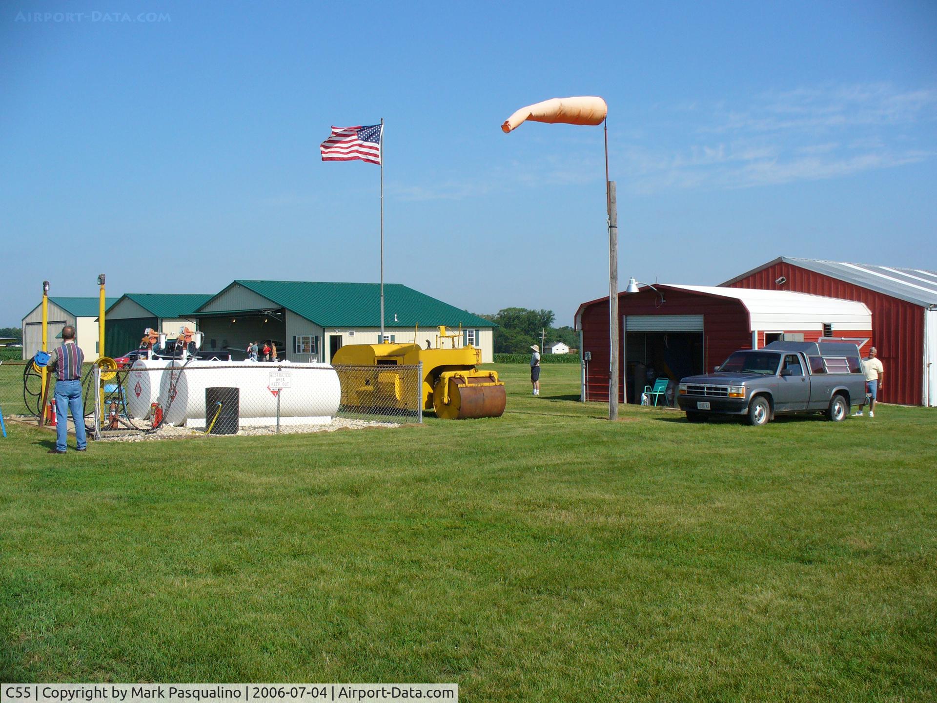 Ogle County Airport (C55) - Ogle County Airport Fueling Station