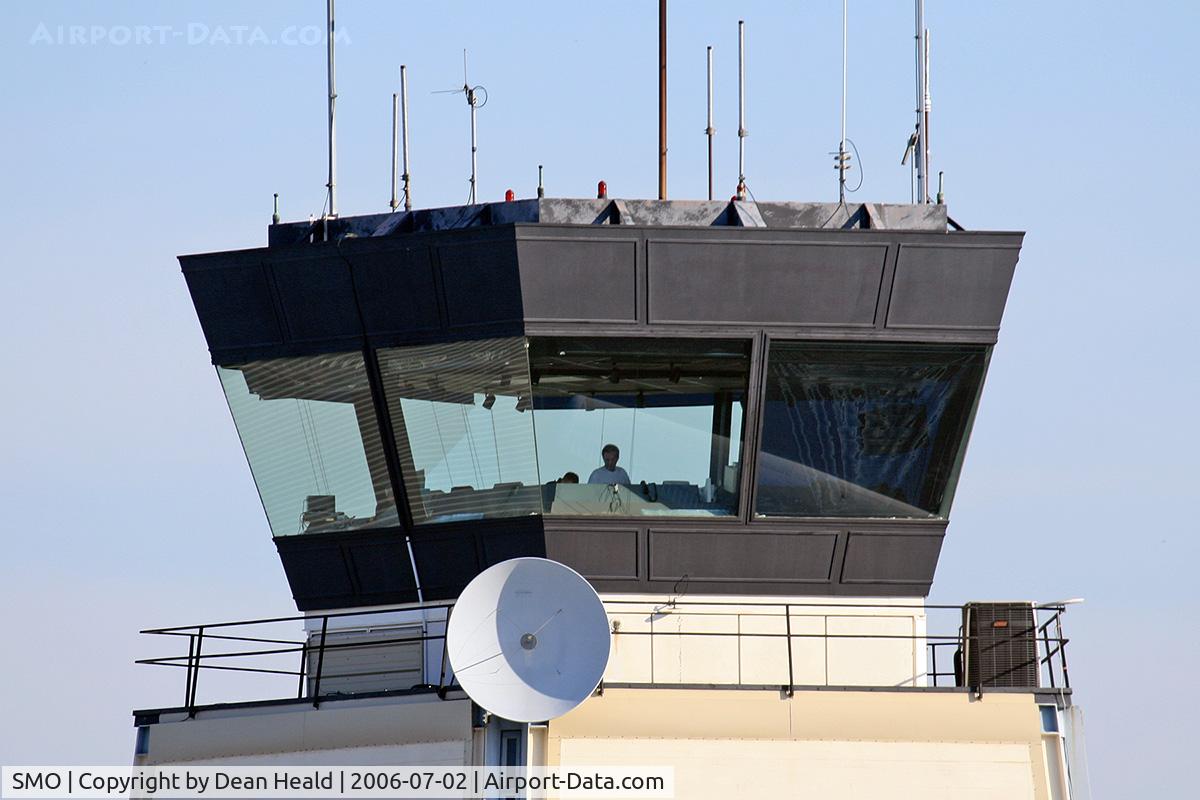 Santa Monica Municipal Airport (SMO) - Control Tower at Santa Monica Municipal Airport (KSMO) - Santa Monica, California.