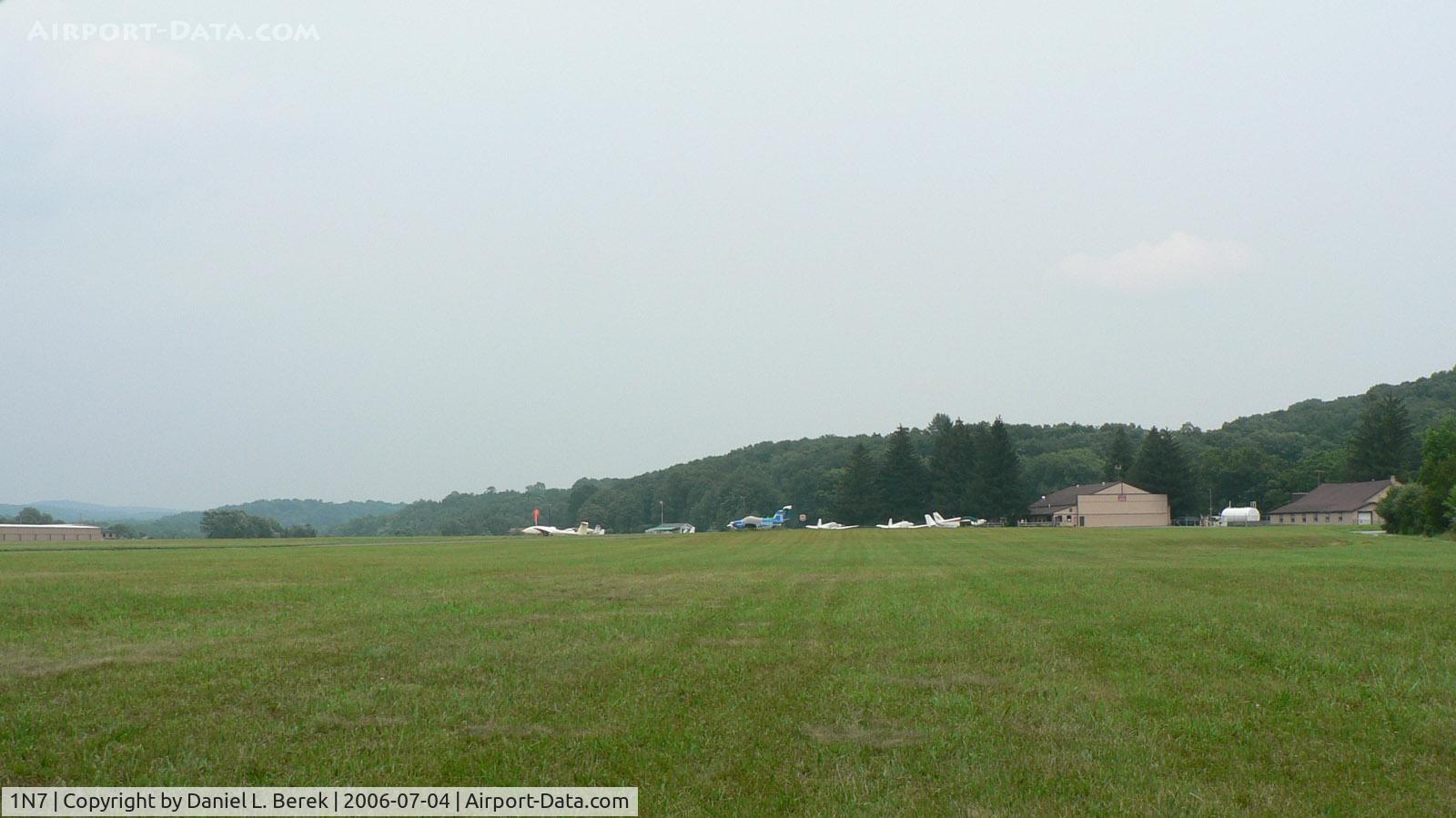 Blairstown Airport (1N7) - The grass strip section of Blairstown airport is ideal for sailplane flights.