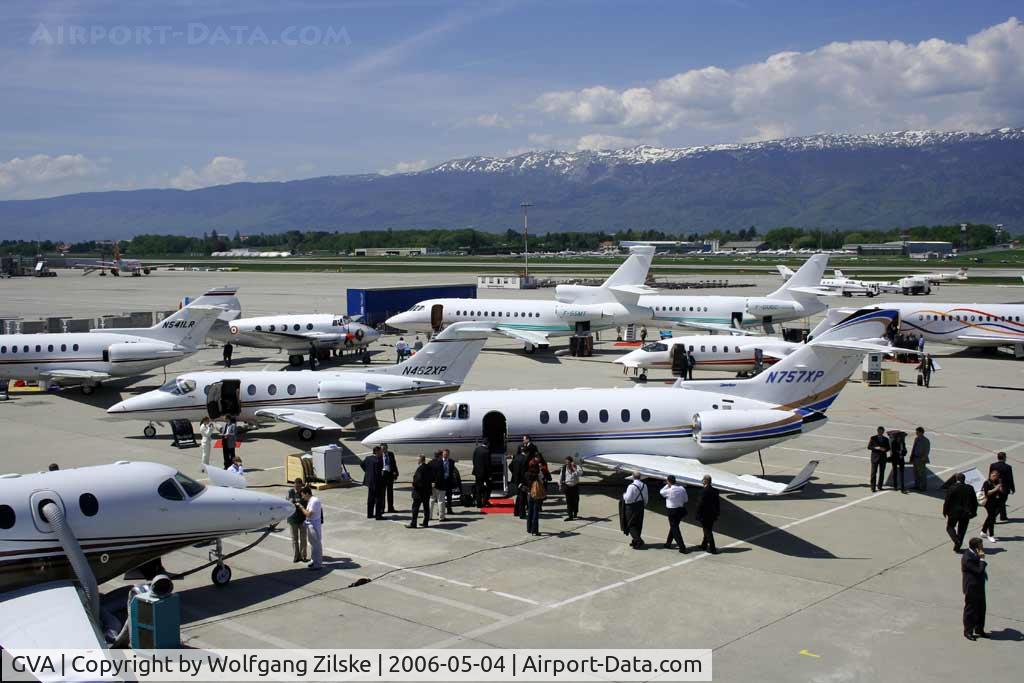 Geneva Cointrin International Airport, Geneva Switzerland (GVA) - EBACE 2006