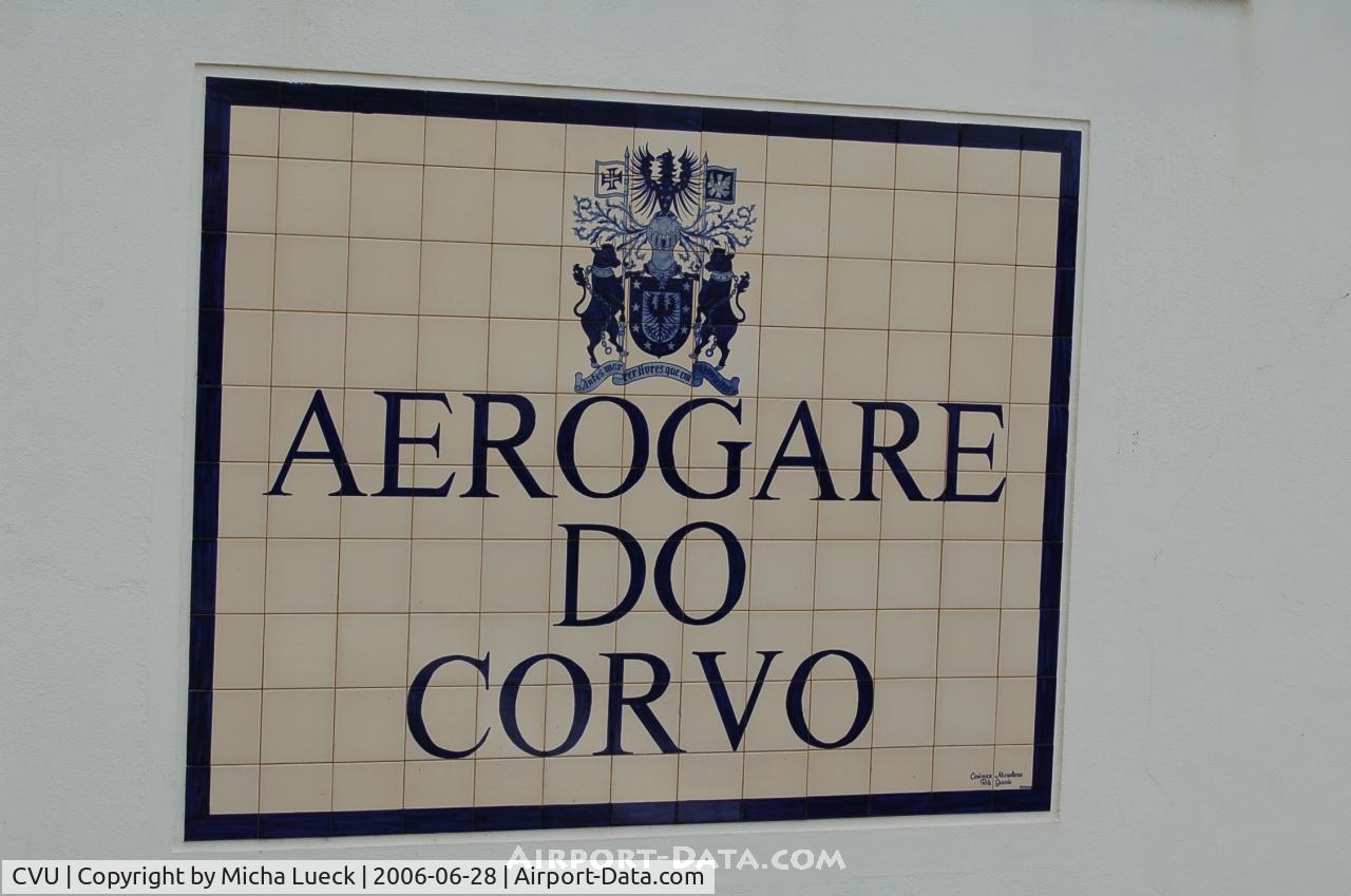 Corvo Airport, Corvo Island Portugal (CVU) - Outside the airport building on the small island of Corvu (pop. 250)