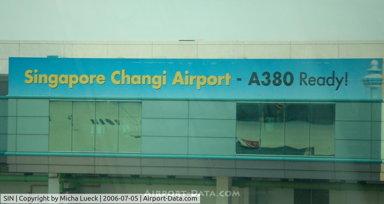 Singapore Changi Airport, Changi Singapore (SIN) - Singapore Airlines will the first to fly the A380 - and Changi is ready!