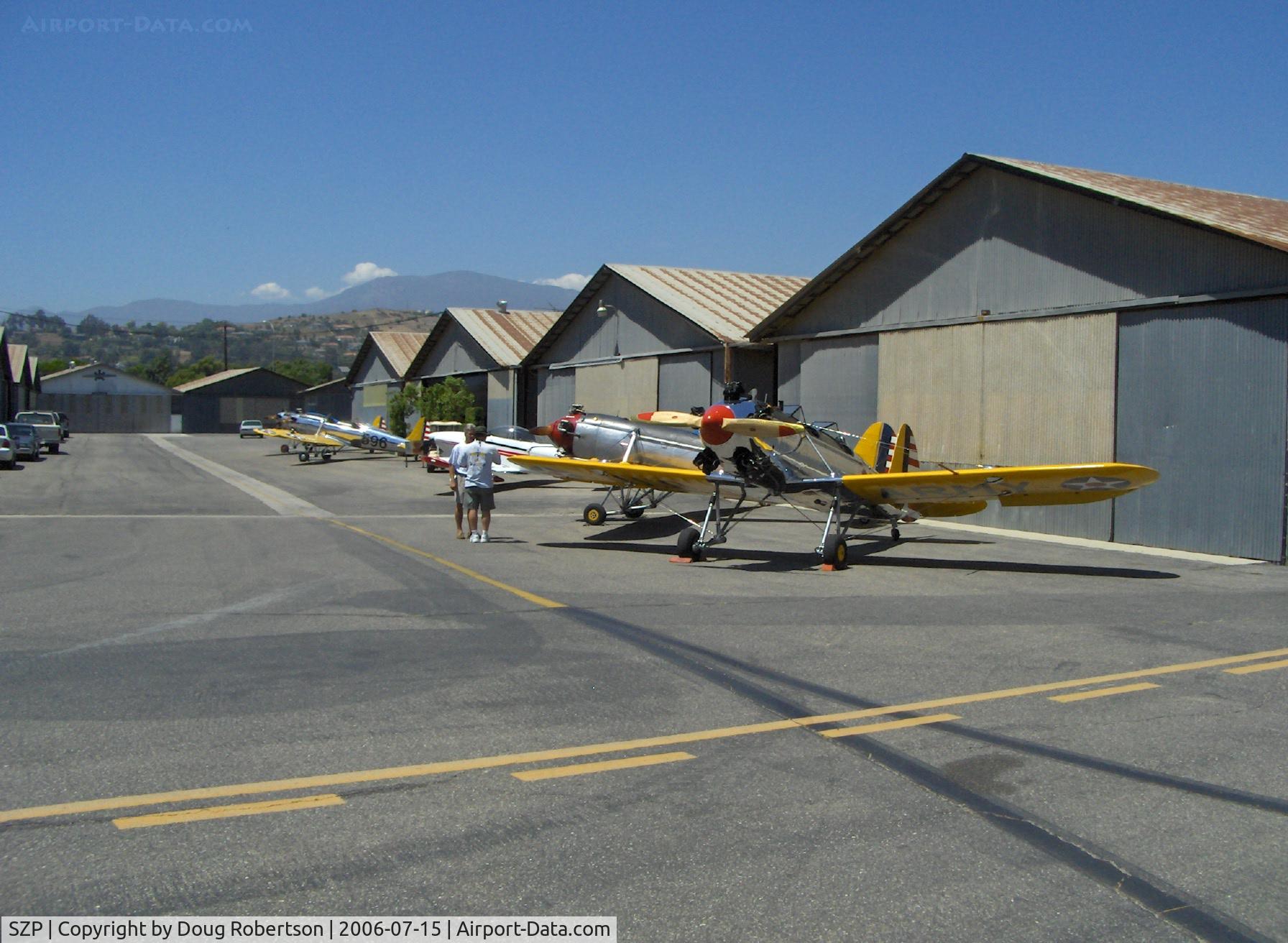 Santa Paula Airport (SZP) - Gathering of Ryan Aeronautical ST-3KRs as PT-22s