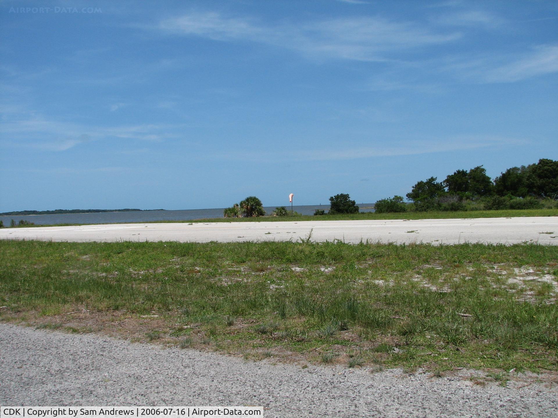 George T Lewis Airport (CDK) - The windsock.  It's hard to find from the air.  It's at the west end of the field.