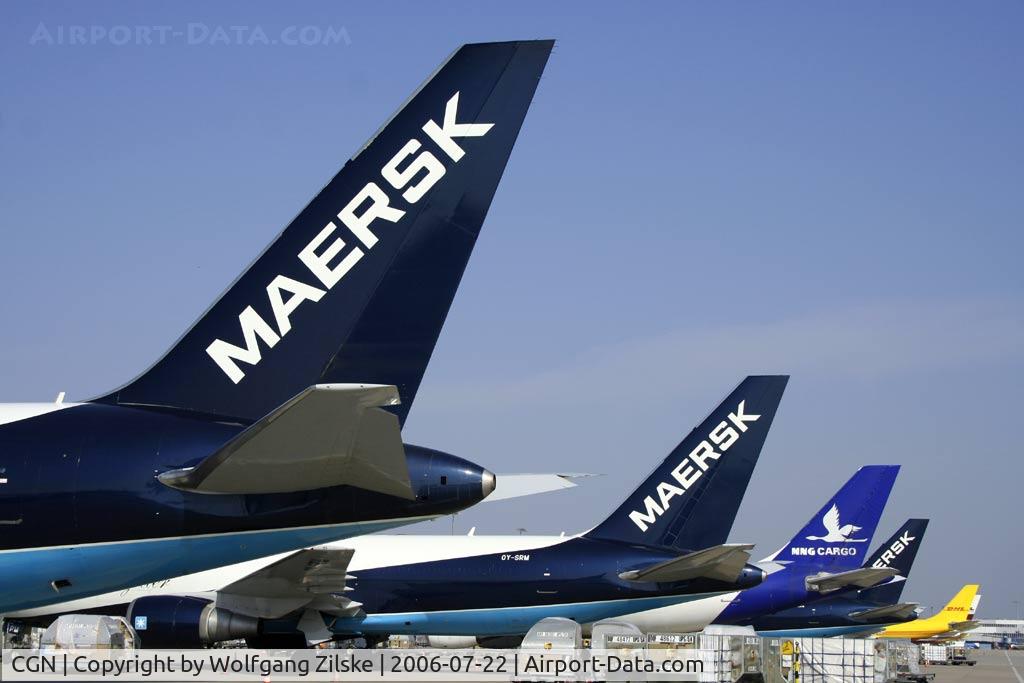 Cologne Bonn Airport, Cologne/Bonn Germany (CGN) - Tails